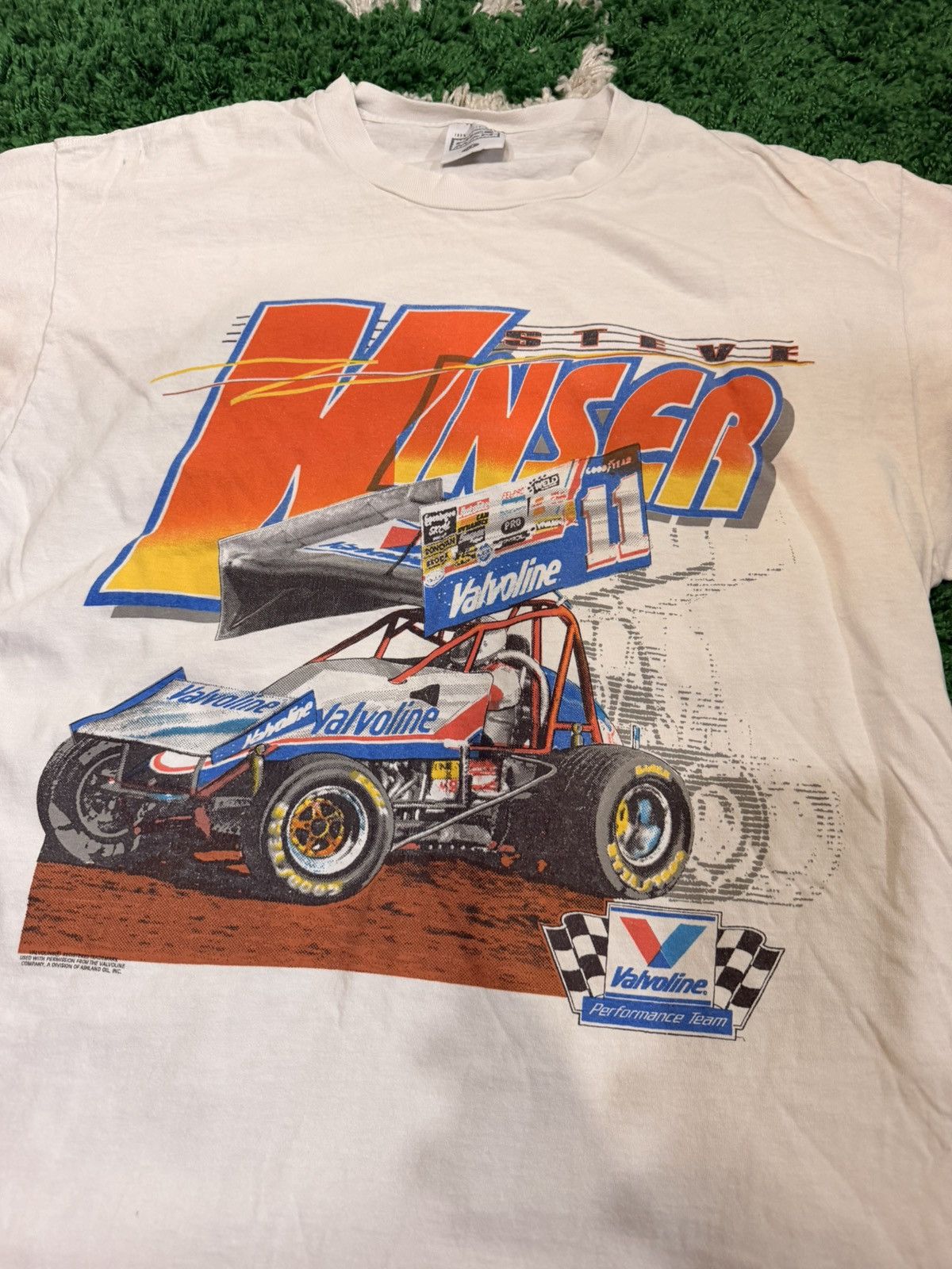 Vintage Vintage Racing ‘Steve Kinser’ Graphic Tee Size US XL / EU 56 / 4 - 2 Thumbnail