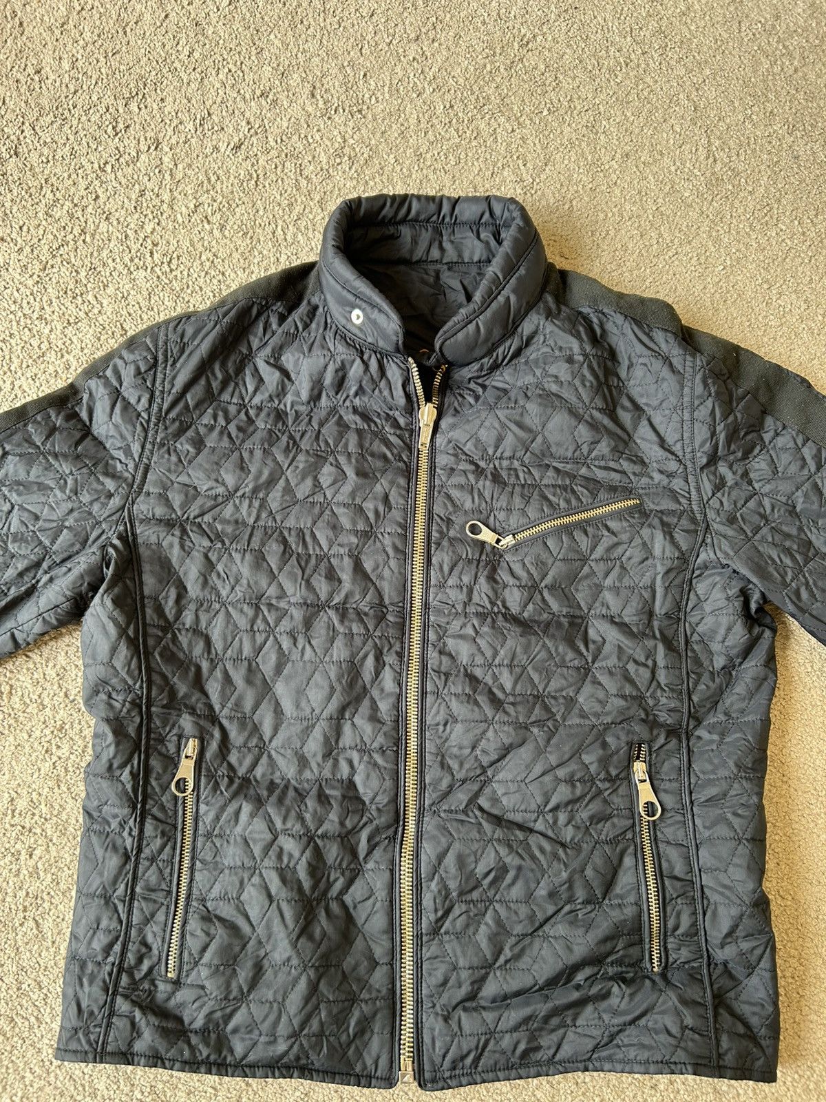 Dolce & Gabbana Dolce & Gabbana Quilted Jacket Black Men’s 50 Designer Size US M / EU 48-50 / 2 - 1 Thumbnail
