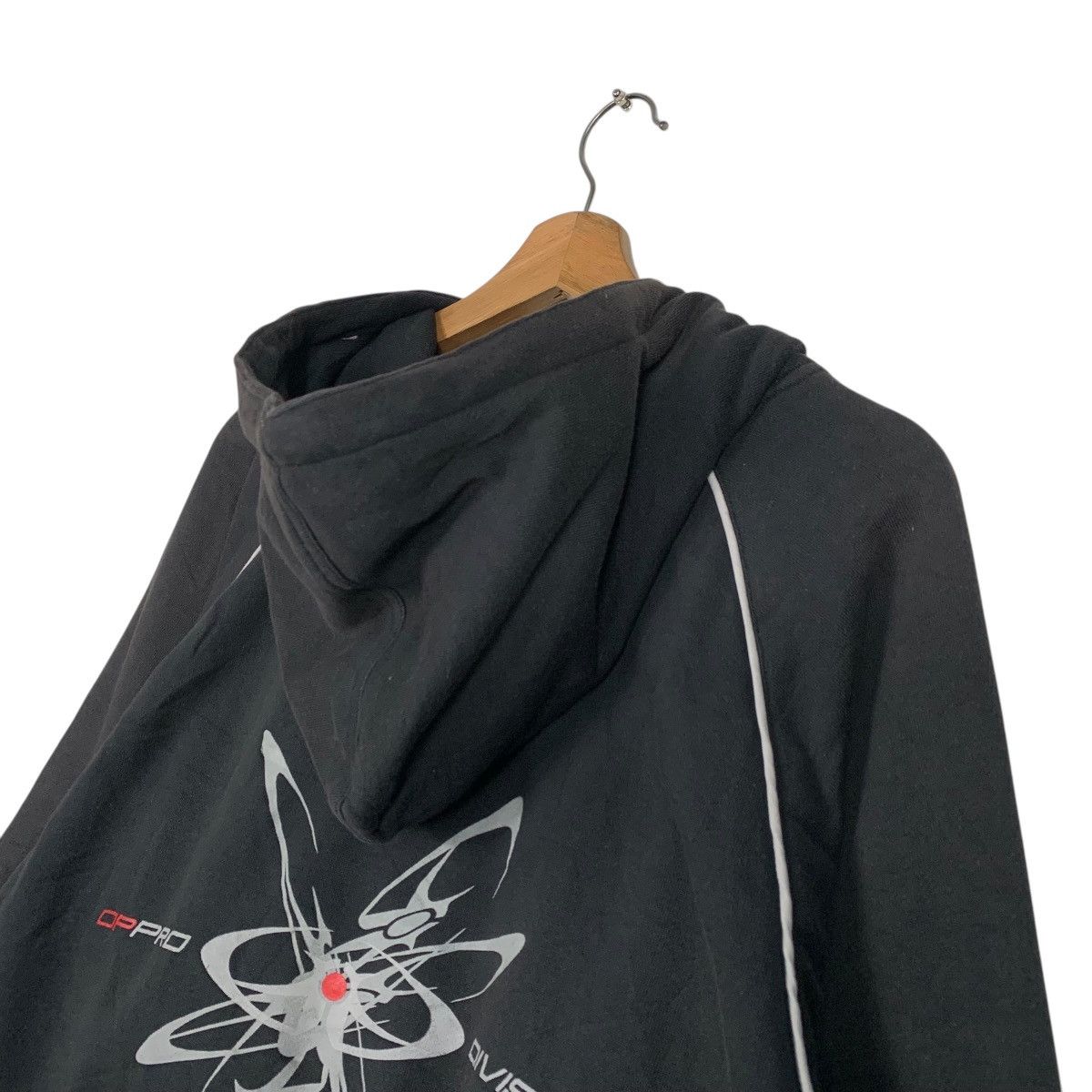 Japanese Brand Vintage OP Pro Division Big Logo Zipper Hoodie Size US M / EU 48-50 / 2 - 9 Thumbnail