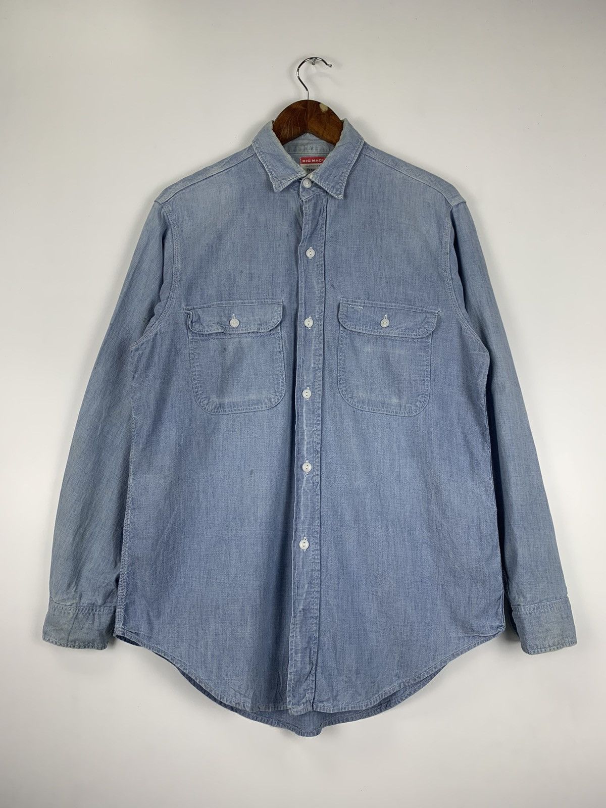 Big Mac Vintage Big Mac denim button up Size US M / EU 48-50 / 2 - 2 Thumbnail