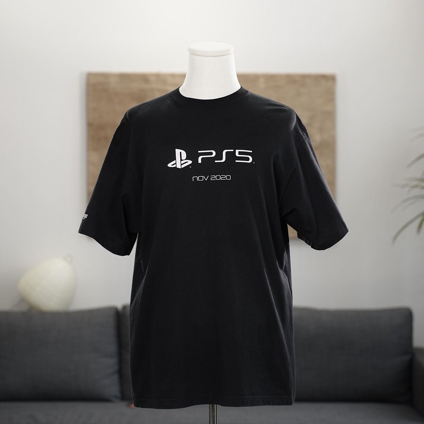 Balenciaga Balenciaga x PlayStation Logo T-Shirt XS Size US XS / EU 42 / 0 - 1 Thumbnail