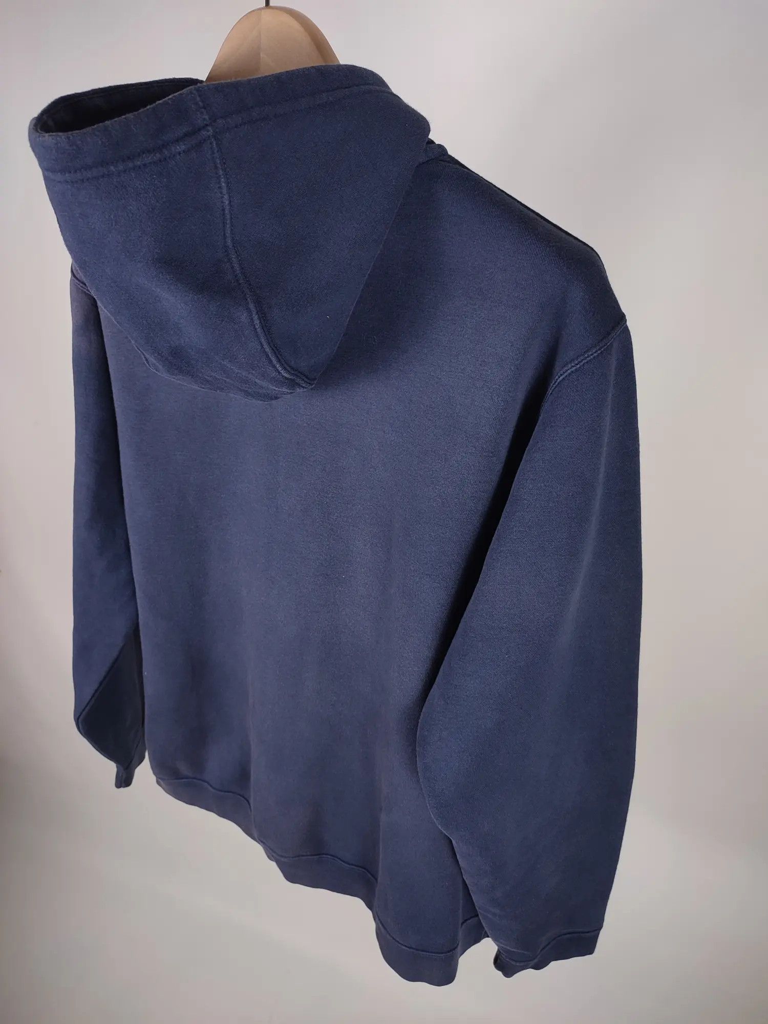 Nike Nike Navy Blue Faded Hoodie Size US XXL / EU 58 / 5 - 11 Thumbnail