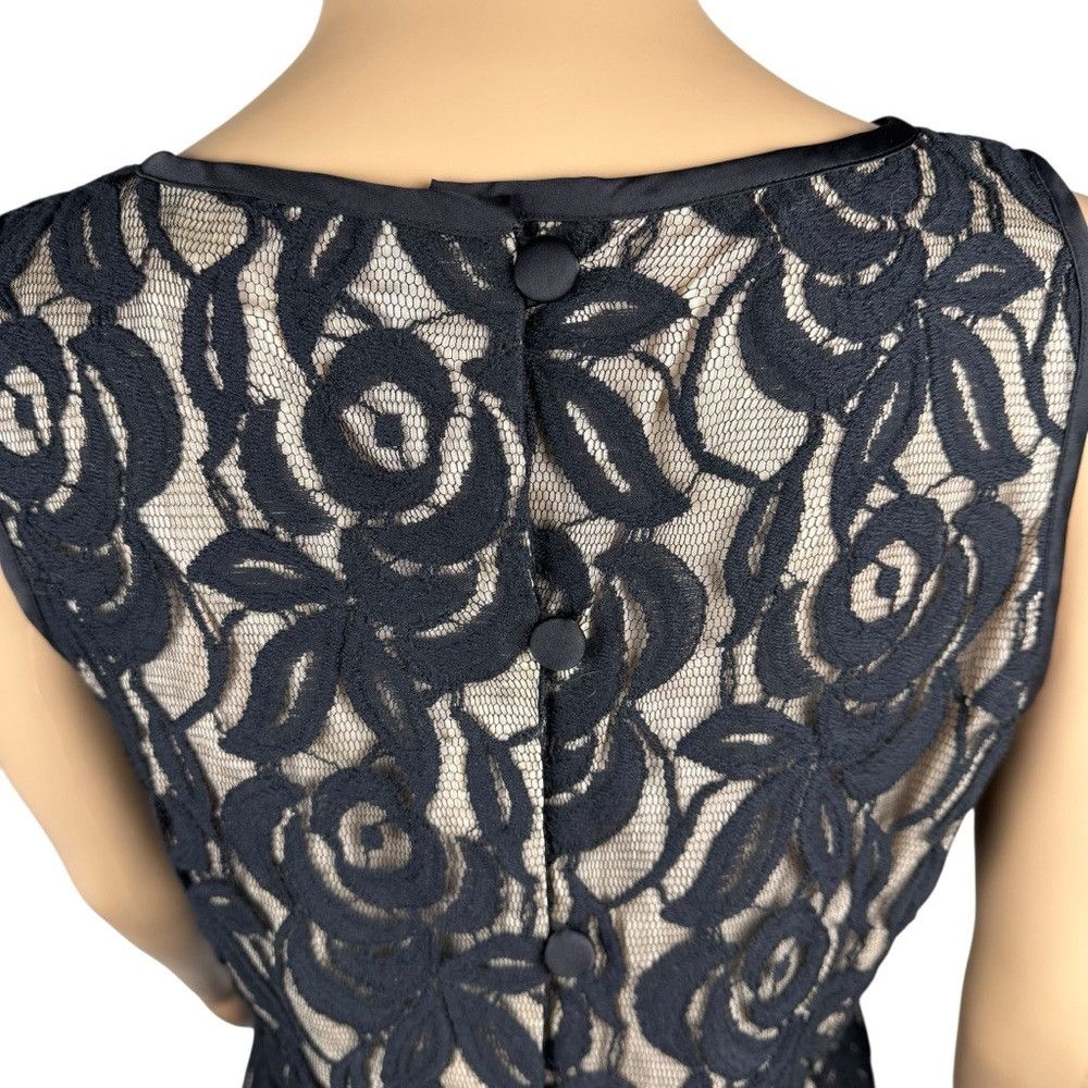 Banana Republic Banana Republic Black Lace Cotton Sleeveless Top Size 6 Size M / US 6-8 / IT 42-44 - 3 Thumbnail