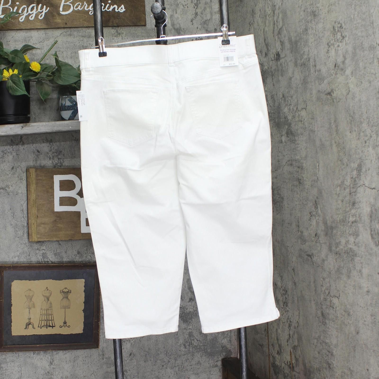 Other Nwt Gloria Vanderbilt Size Capri Jeans Vintage White 16w Size 38" / US 16 / IT 52 - 2 Thumbnail