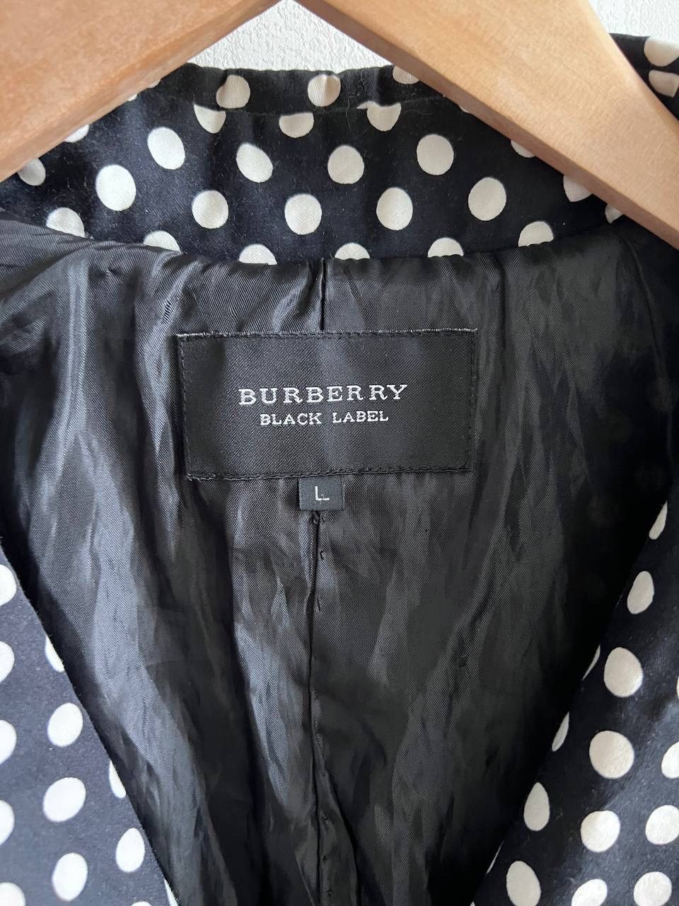 Burberry Burberry Black Label polka dot coat jacket trench Size L / US 10 / IT 46 - 6 Thumbnail
