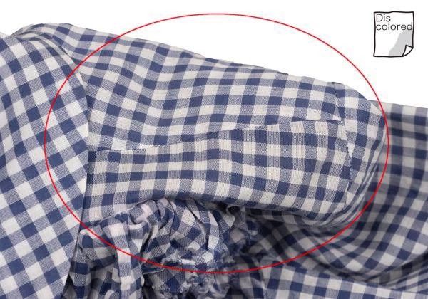 Other Comme Des Garcons Blue Retro Pattern Design Shirt Size M / US 6-8 / IT 42-44 - 5 Thumbnail
