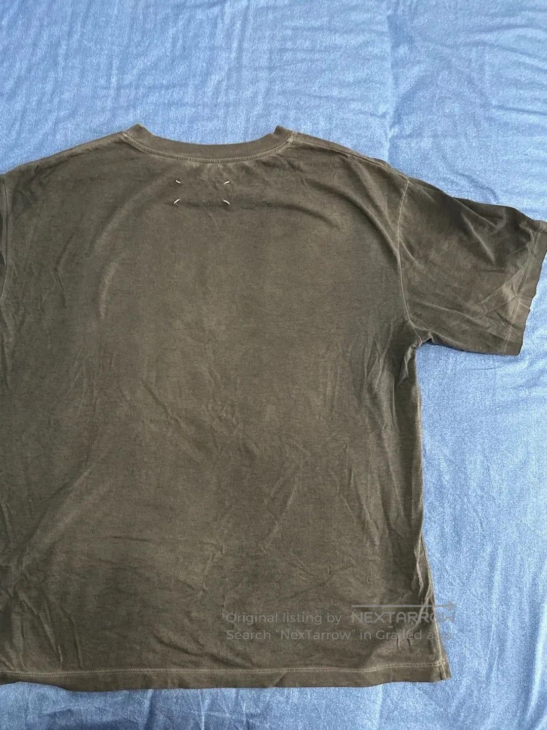 Maison Margiela Maison Margiela washed portrait short sleeve tee. Size US L / EU 52-54 / 3 - 6 Thumbnail