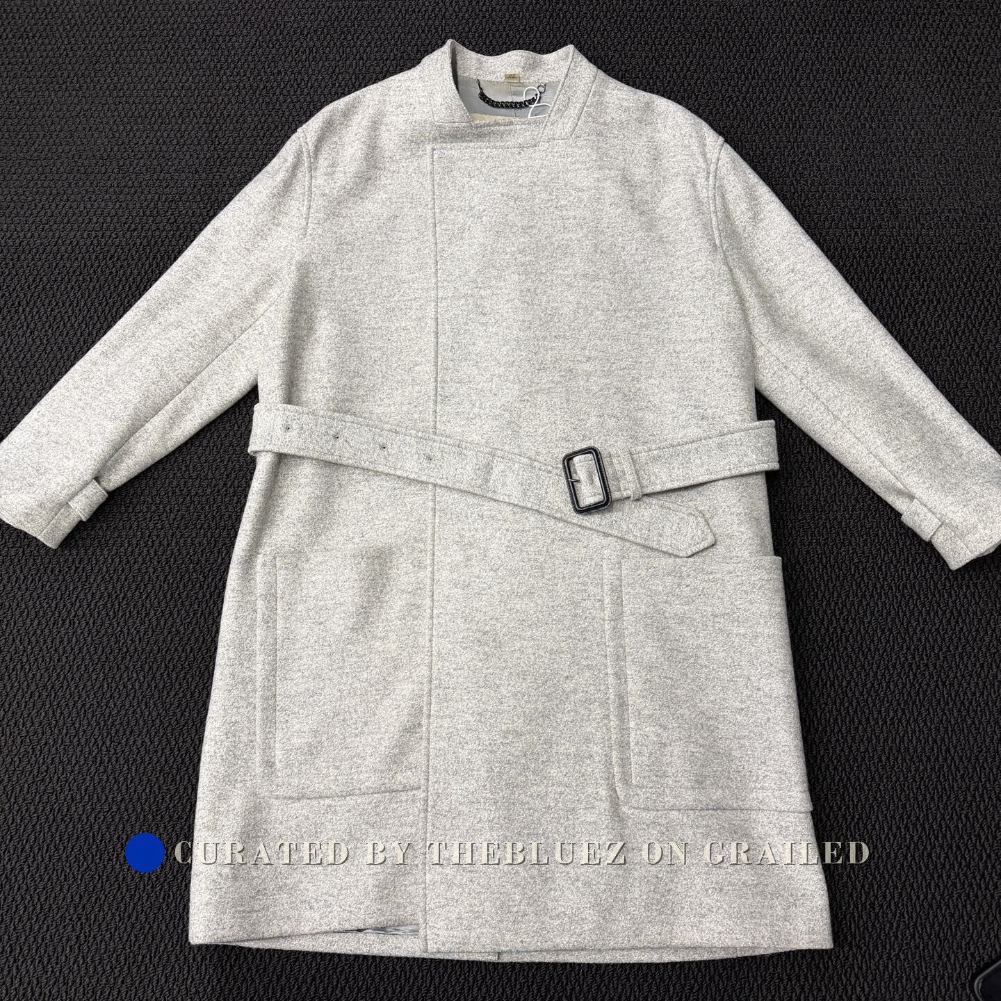 Burberry Burberry Gray Wool Coat Size XS / US 0-2 / IT 36-38 - 1 Thumbnail