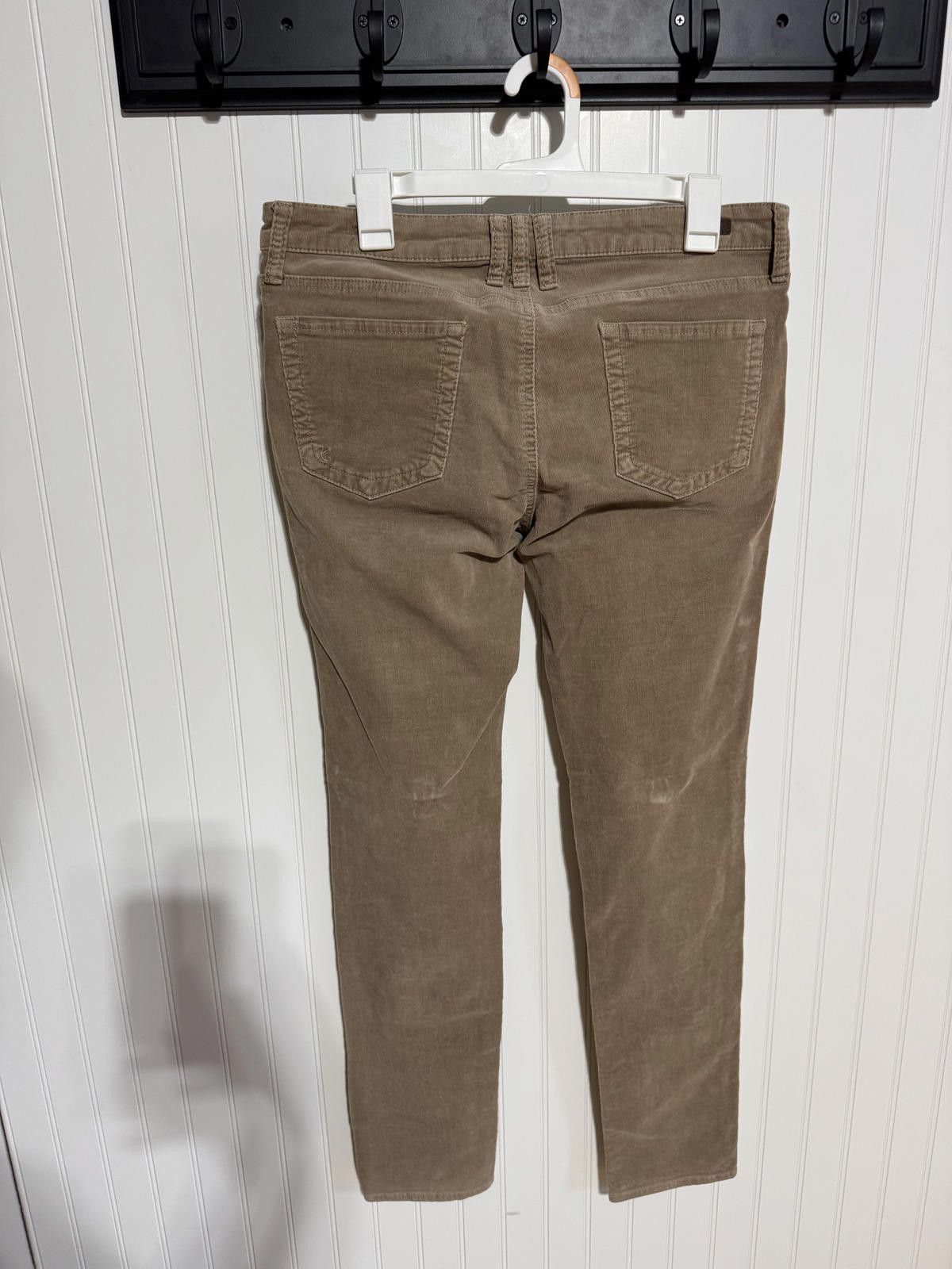 Other Kut from the Kloth WO Sz 12 Diana Skinny Tan Corduroy Pants Size 34" / US 12 / IT 48 - 2 Thumbnail