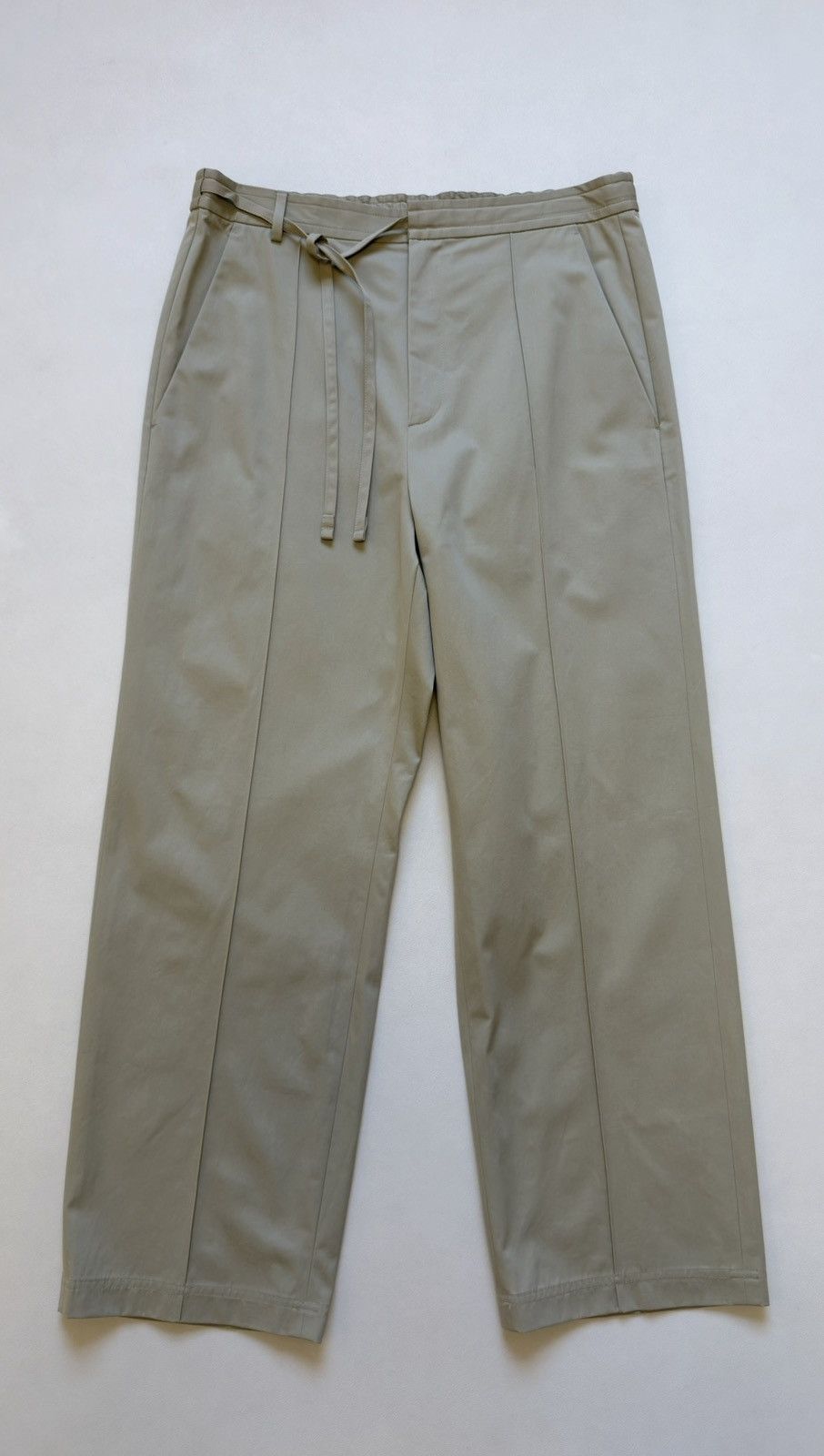 Maison Margiela S/S 20 Wide Leg Pin Tuck Detail Pants Size US 34 / EU 50 - 2 Thumbnail