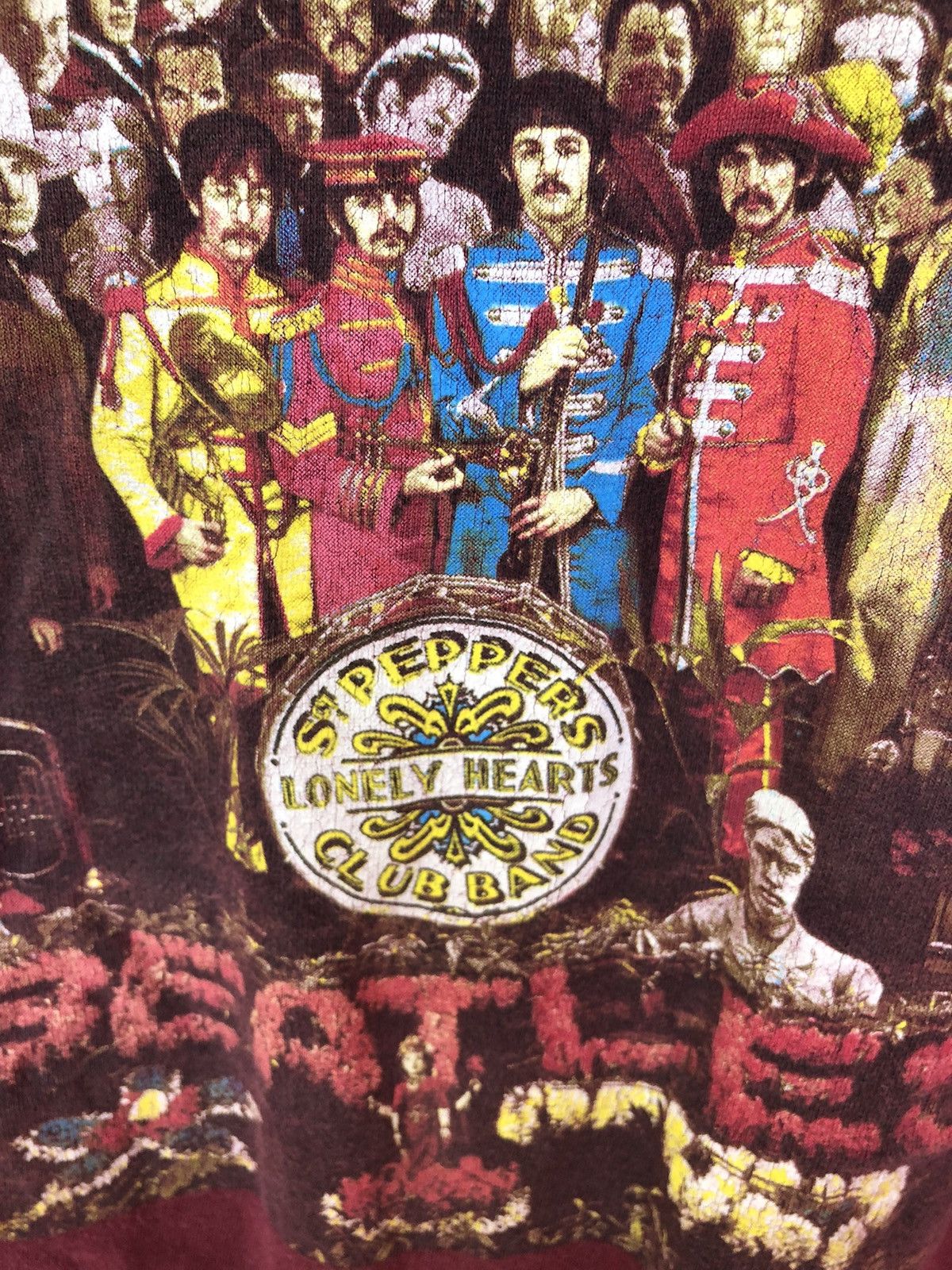 Band Tees Vintage The Beatles Sgt. Peppers Lonely Hearts Club Tee Size US L / EU 52-54 / 3 - 4 Thumbnail