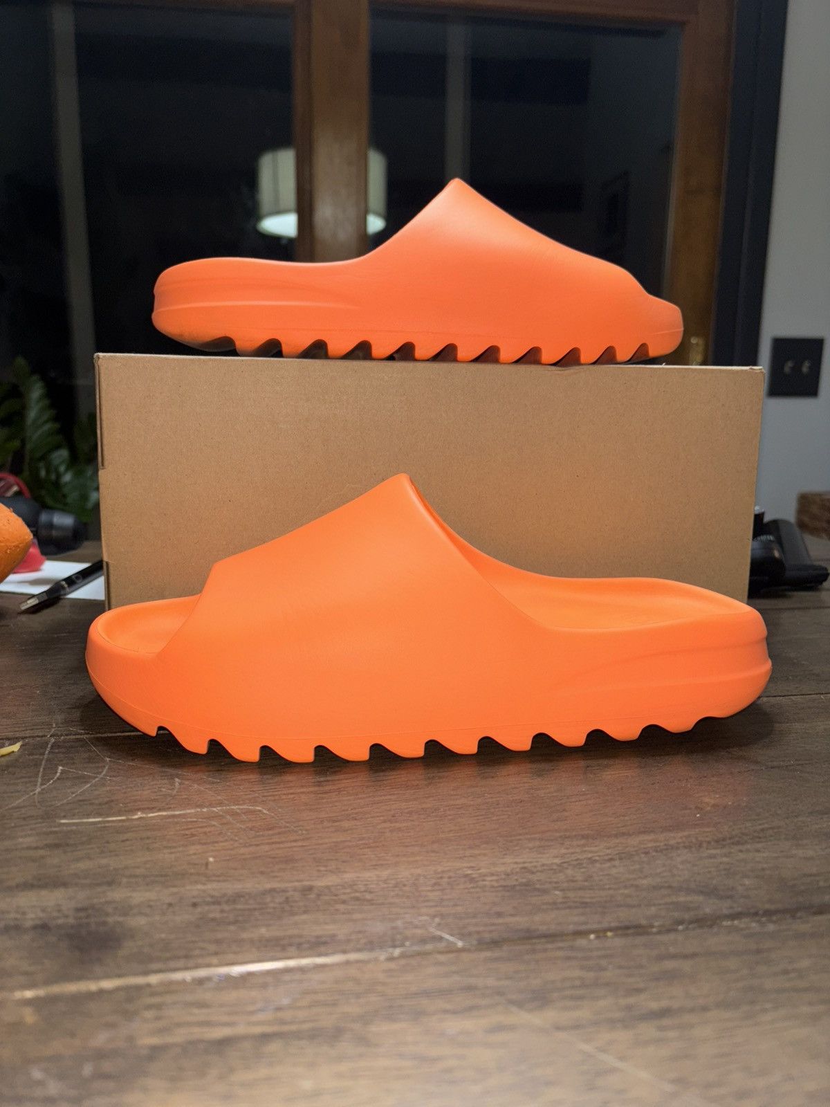Adidas Yeezy slide Enflame Orange