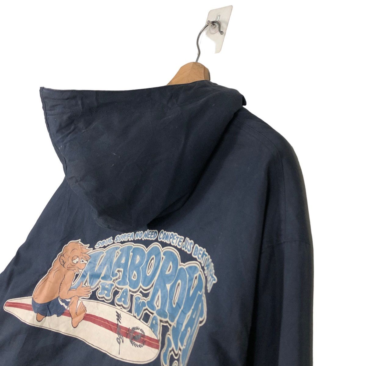 Japanese Brand Vintage Anorak Jacket Half Zipper Mabo Royal Hawaii BigLogo Size US M / EU 48-50 / 2 - 9 Thumbnail