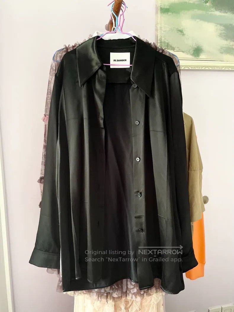 Jil Sander size 40 Silky Shirt