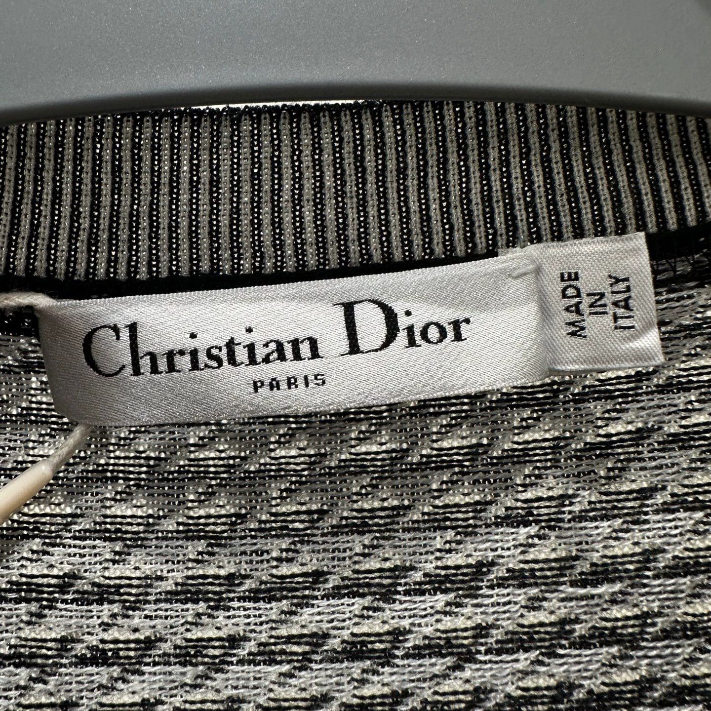 Christian Dior Monsieur Dior mar209 houndstooth bee cashmere cardigan 40 Size M / US 6-8 / IT 42-44 - 3 Thumbnail
