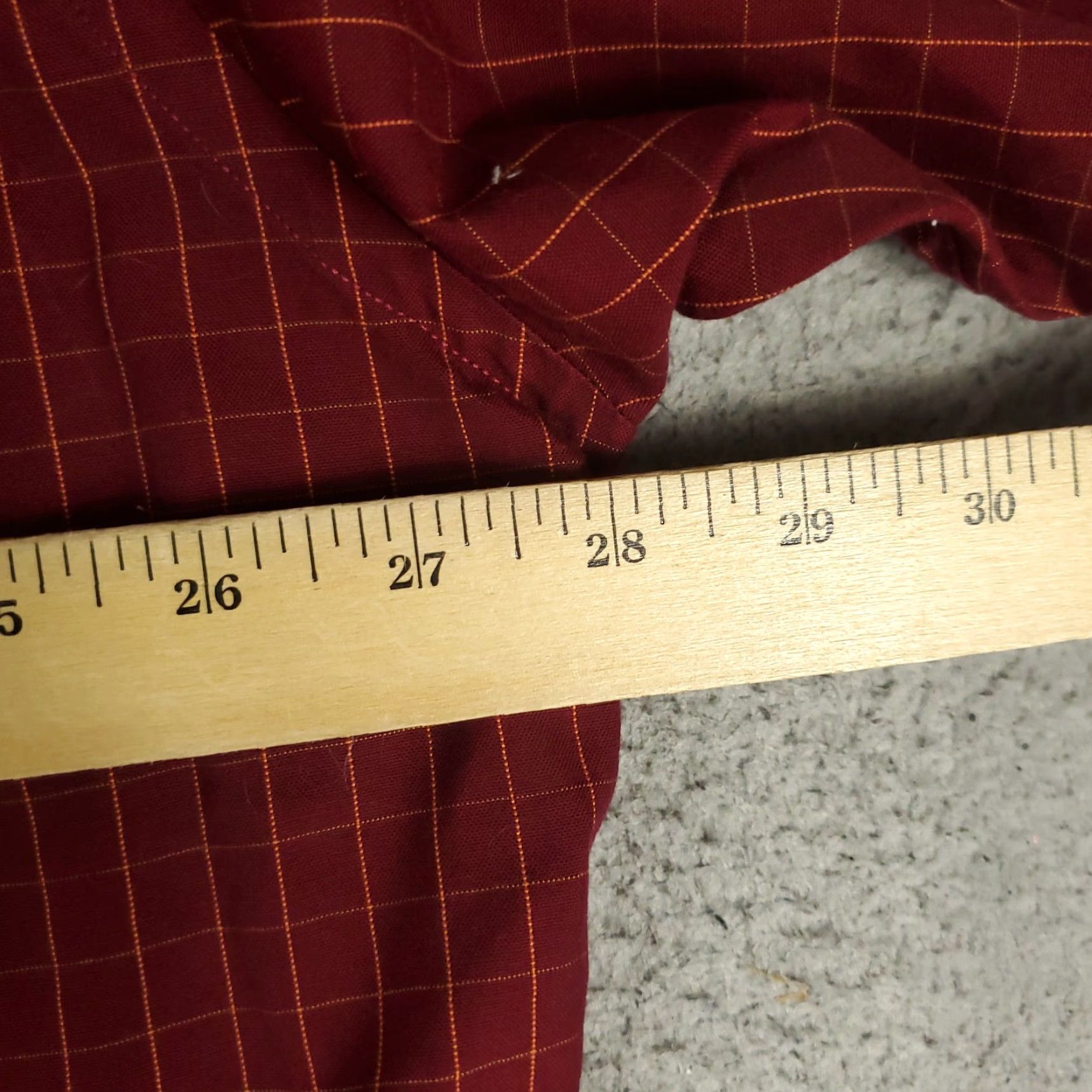Brooks Brothers Brooks Brothers Shirt Mens XL Red Check Casual Button Up Long Sleeve Size US XL / EU 56 / 4 - 5 Thumbnail