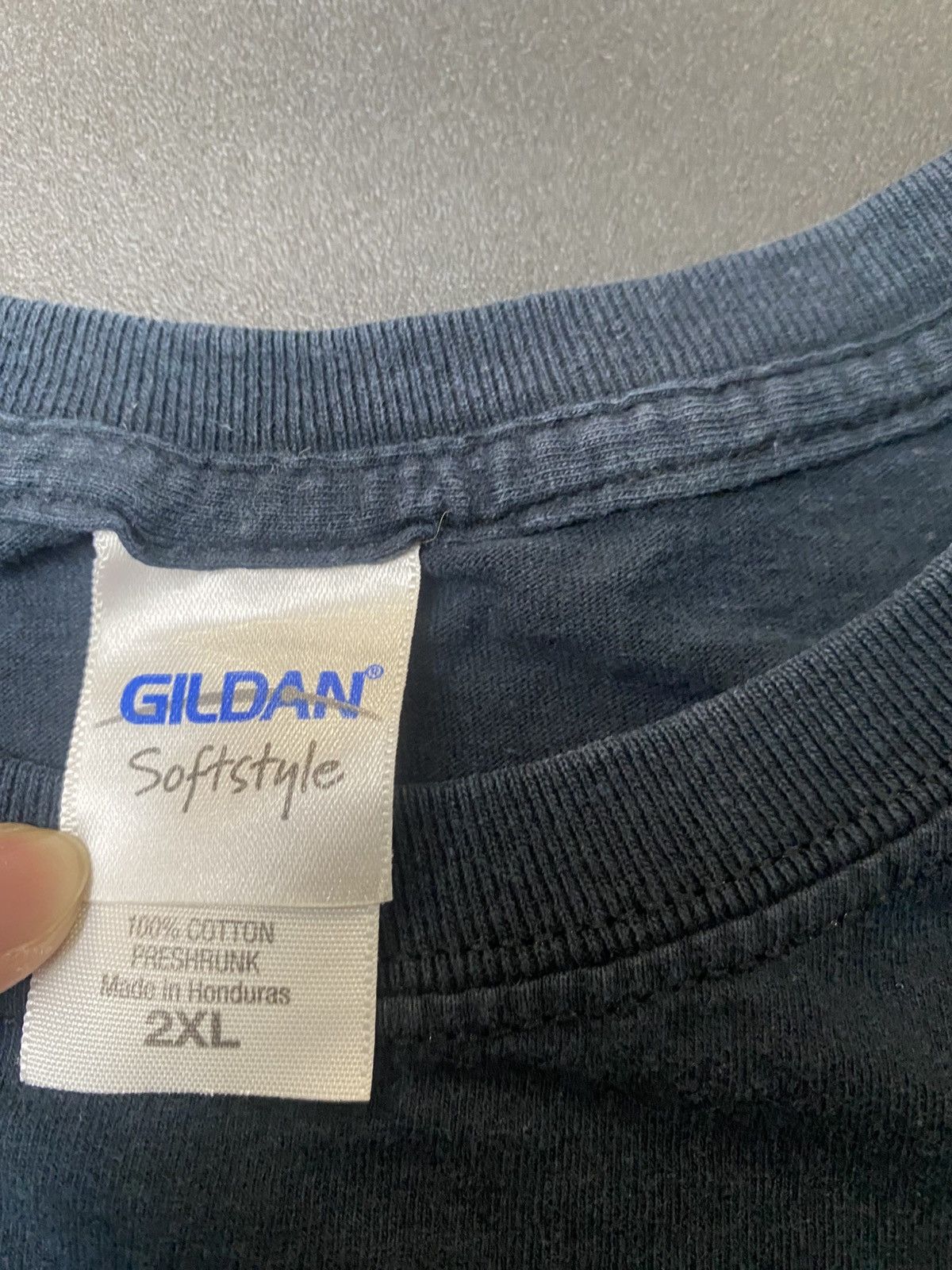 Gildan Vintage Mutzen T-Shirt Size US XXL / EU 58 / 5 - 3 Thumbnail
