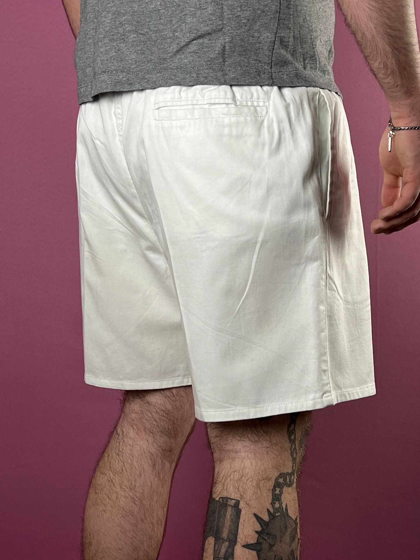 Nike × Vintage 90s Nike Vintage Men's Sport Shorts - L Size US 34 / EU 50 - 4 Thumbnail