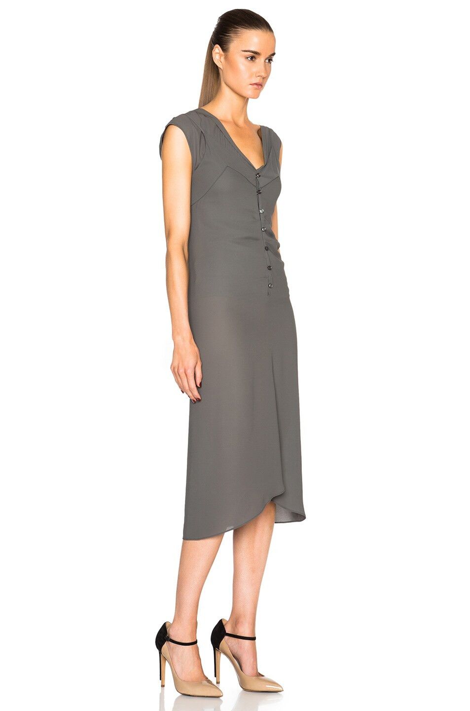 Maison Margiela MAISON MARGIELA Poly Georgette Dress Size M / US 6-8 / IT 42-44 - 13 Thumbnail