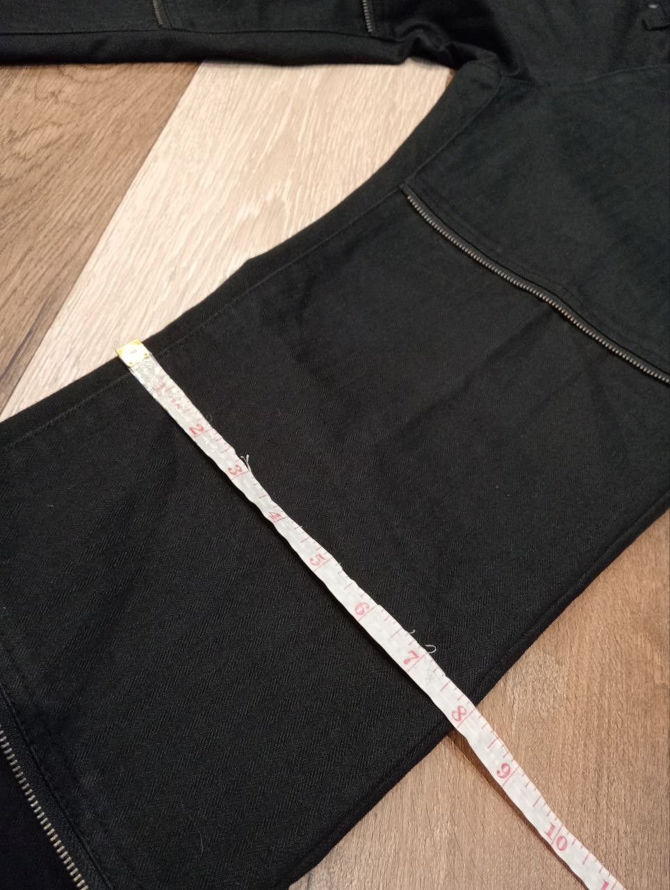Japanese Brand CUSTOM CULTURE JAPAN BLACK ZIPPER PANTS Size US 32 / EU 48 - 17 Thumbnail