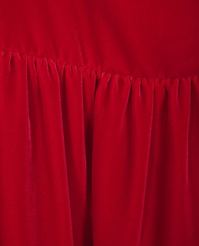 Chloe o1y0825 Mini Dress in Red Size M / US 6-8 / IT 42-44 - 4 Thumbnail