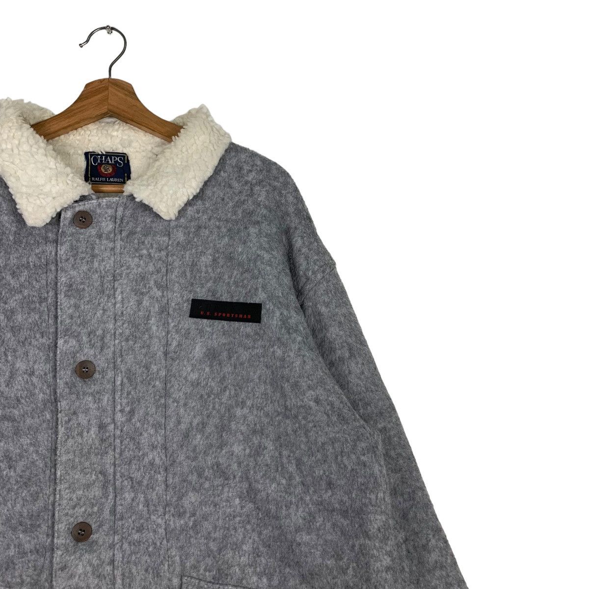 Chaps Ralph Lauren CHAPS RALPH LAUREN Sherpa Fleece Jacket #0041-C3 Size US L / EU 52-54 / 3 - 6 Thumbnail