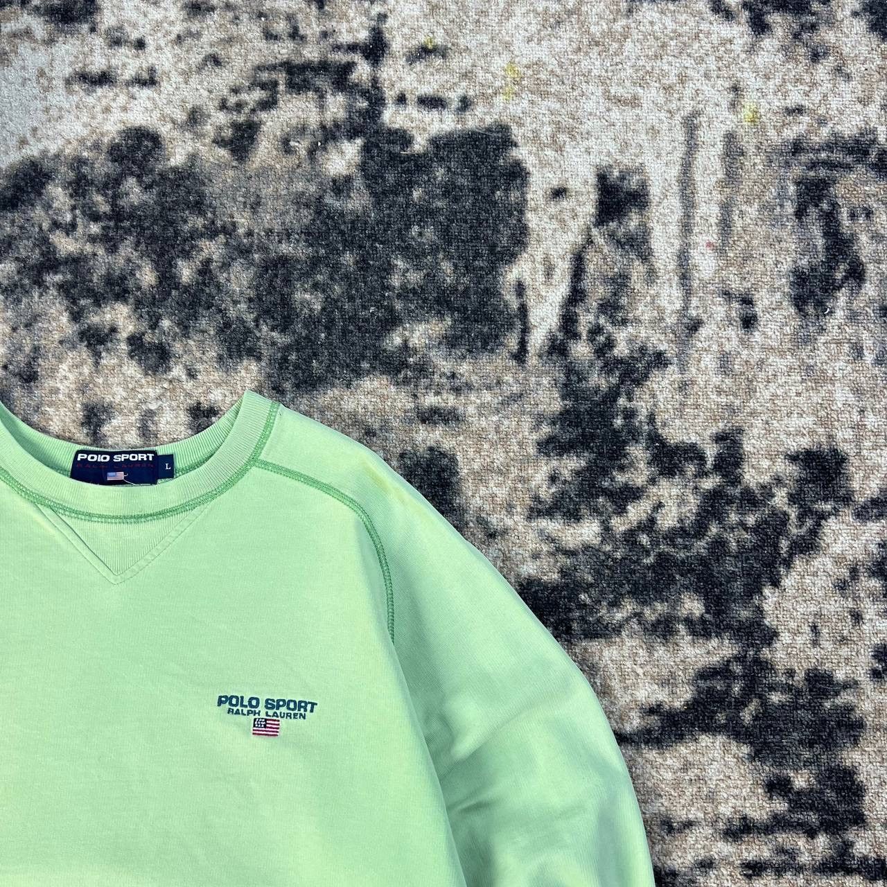 Polo Ralph Lauren Polo Sport Ralph Lauren Luxury Mini Logo Boxy Fit Sweatshirt Size US L / EU 52-54 / 3 - 2 Thumbnail
