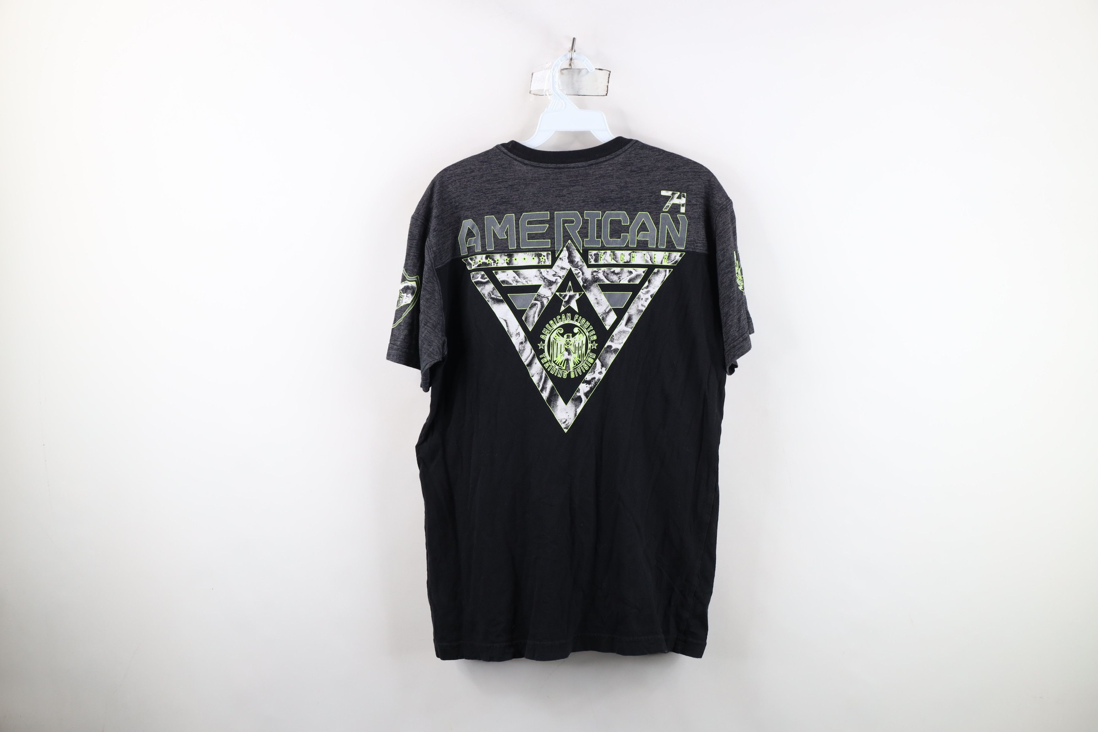 Vintage Buckle American Fighter UFC MMA Jiu Jitsu Fighting T-Shirt Size US M / EU 48-50 / 2 - 13 Thumbnail