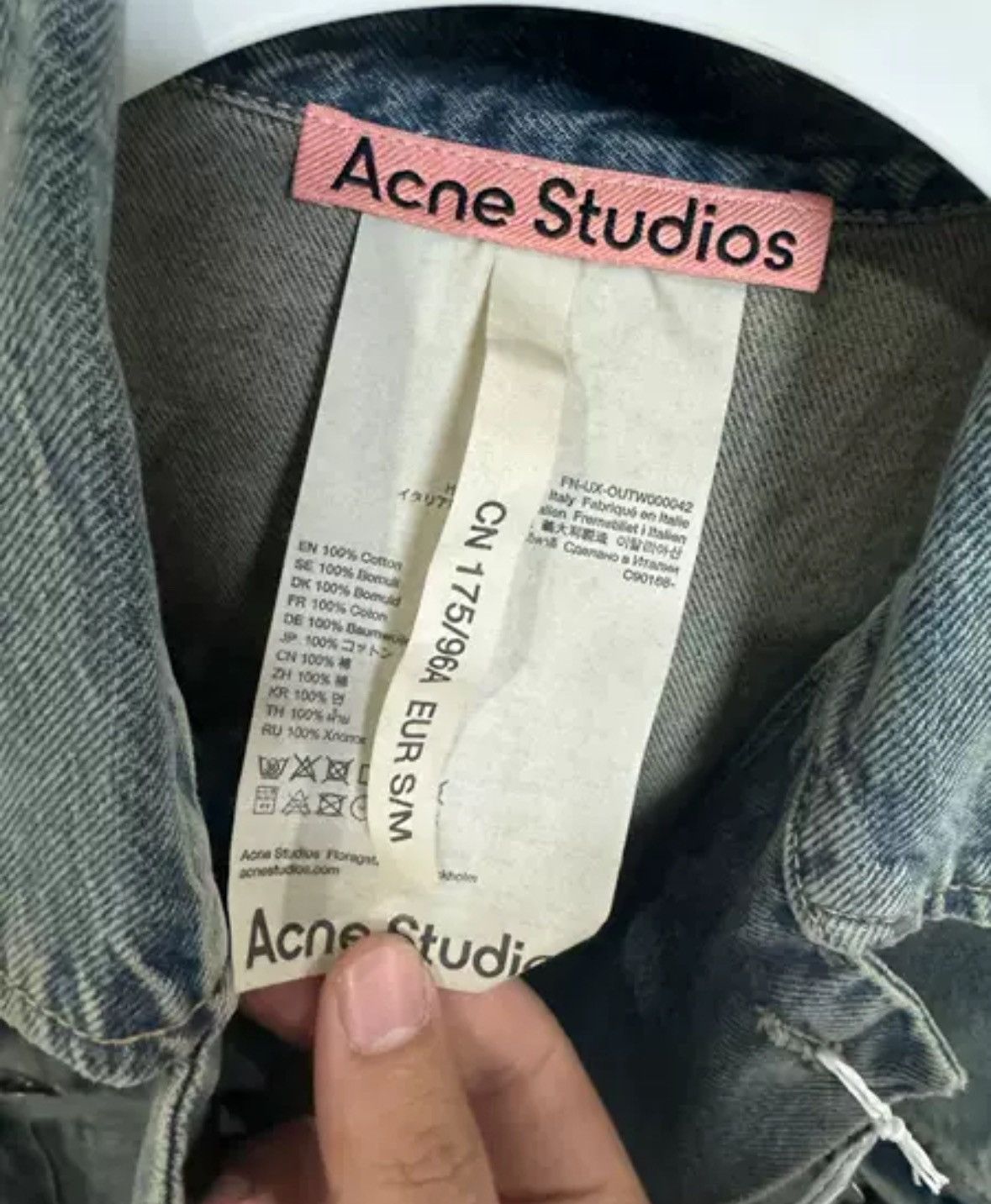 Acne Studios Acne studios blue jeans Size US S / EU 44-46 / 1 - 3 Thumbnail