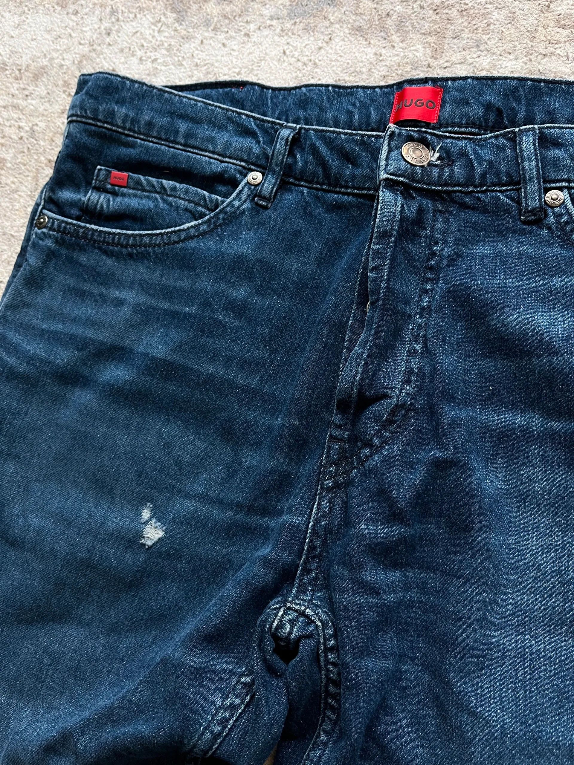 Hugo Boss Hugo Boss Sz 34/32 Distressed Jeans Denim Rare Deadstock Size US 34 / EU 50 - 9 Thumbnail