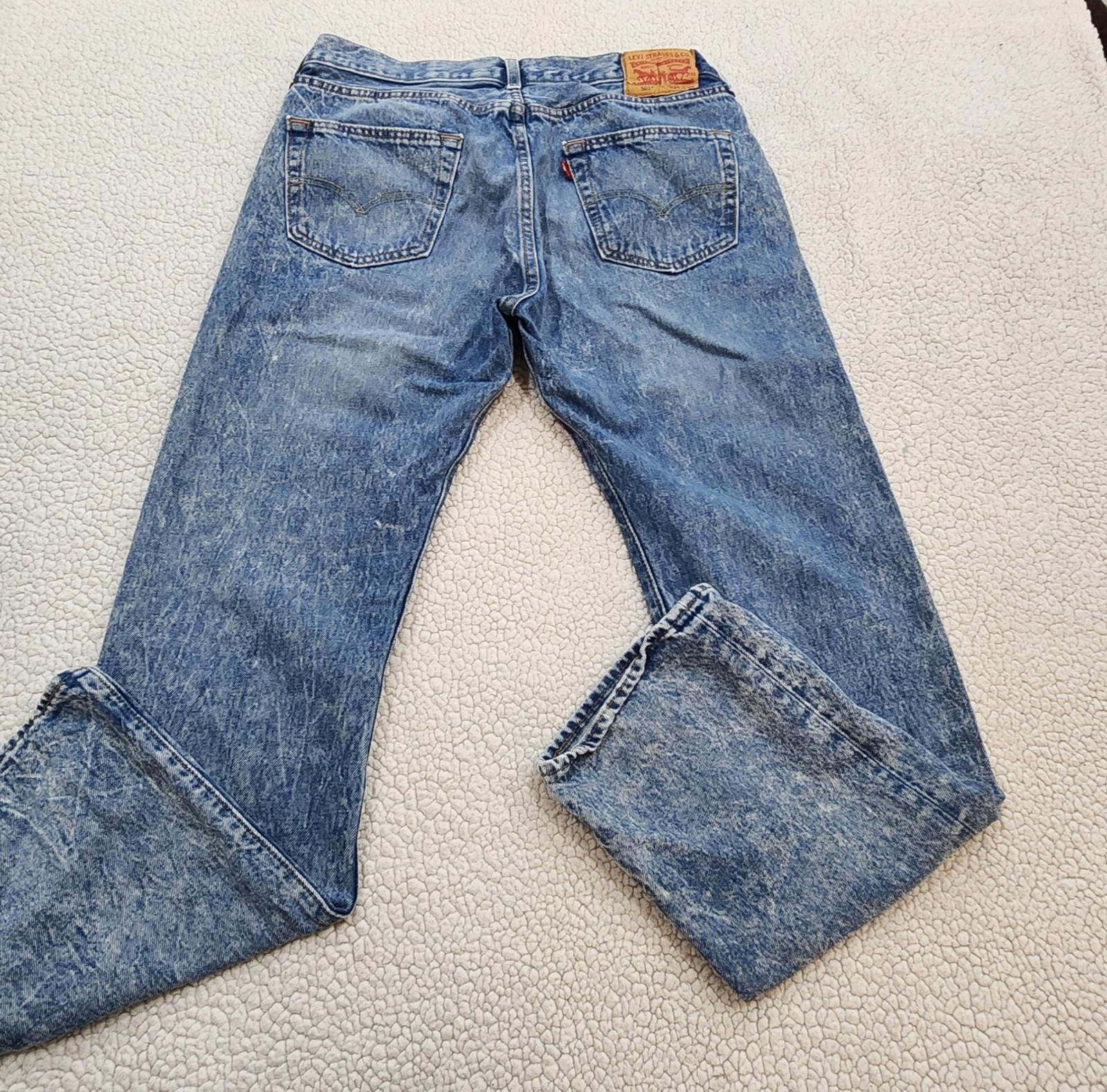 Levi's Levi's Mens 501 Button Fly Straight Leg Jeans Size US 34 / EU 50 - 4 Thumbnail