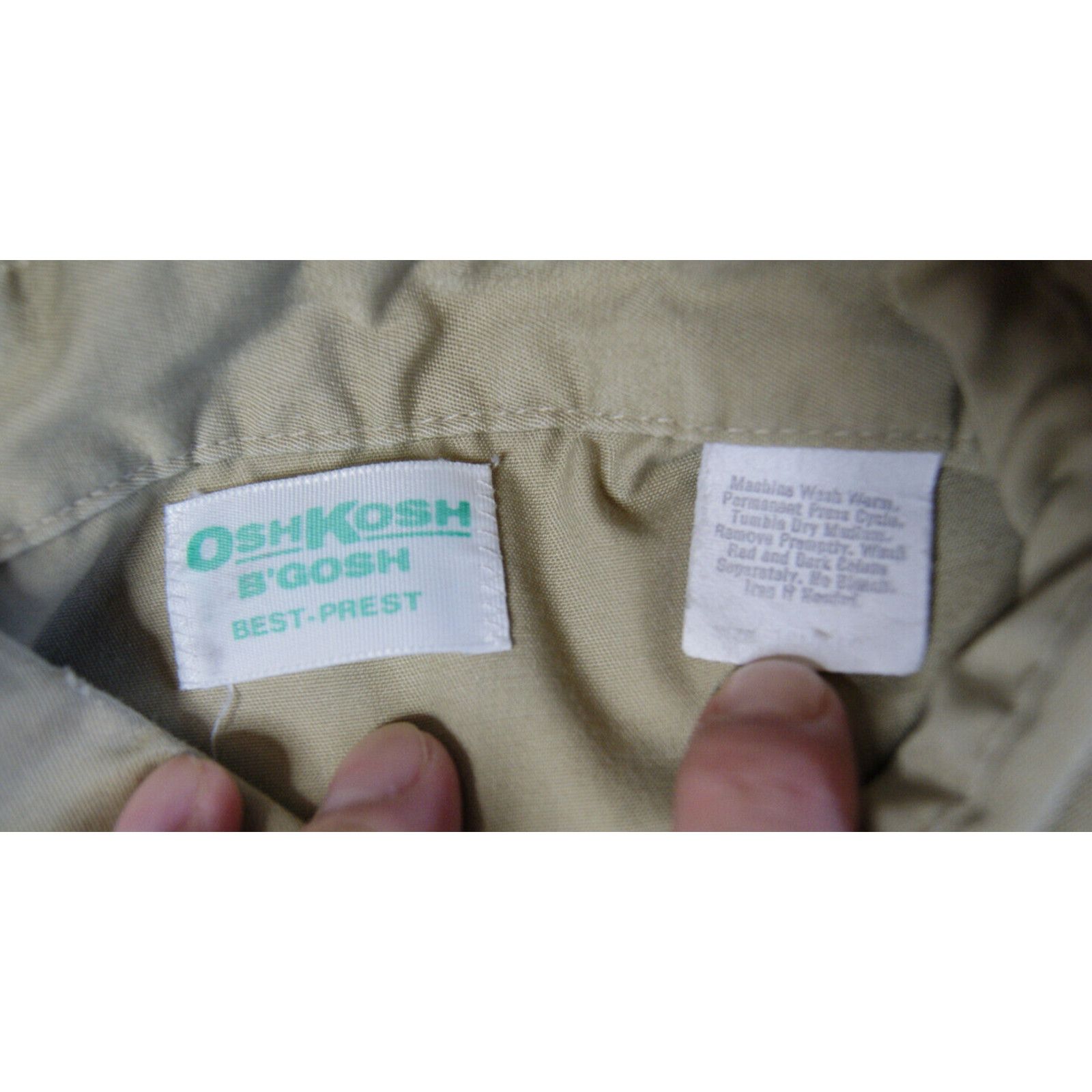 Oshkosh VTG Oshkosh Mens XL Long Sleeve Snap Button Work Shirt Size US XL / EU 56 / 4 - 2 Thumbnail