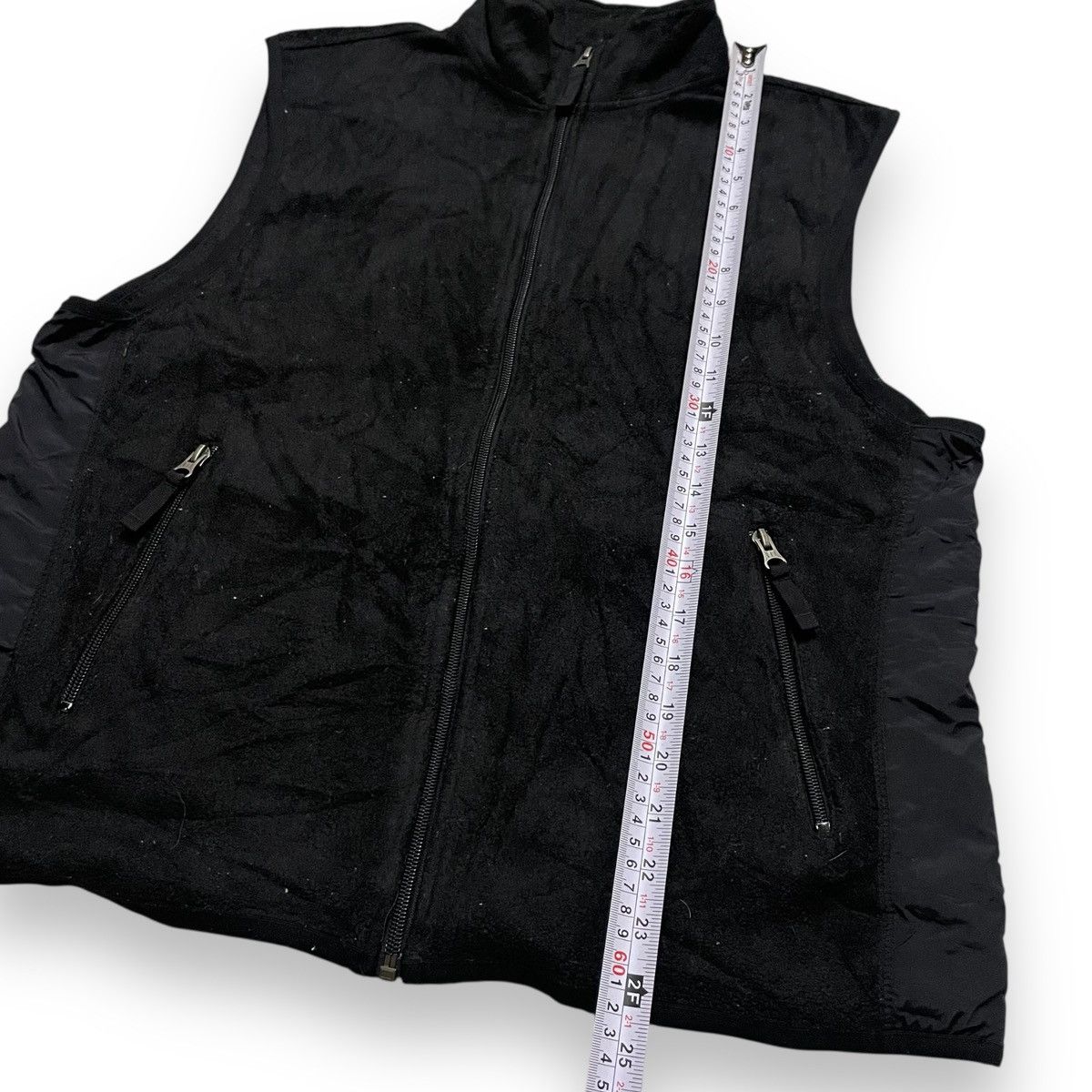 Gap Vintage All Black Fleece Gap Tactical Vest Size US L / EU 52-54 / 3 - 10 Thumbnail