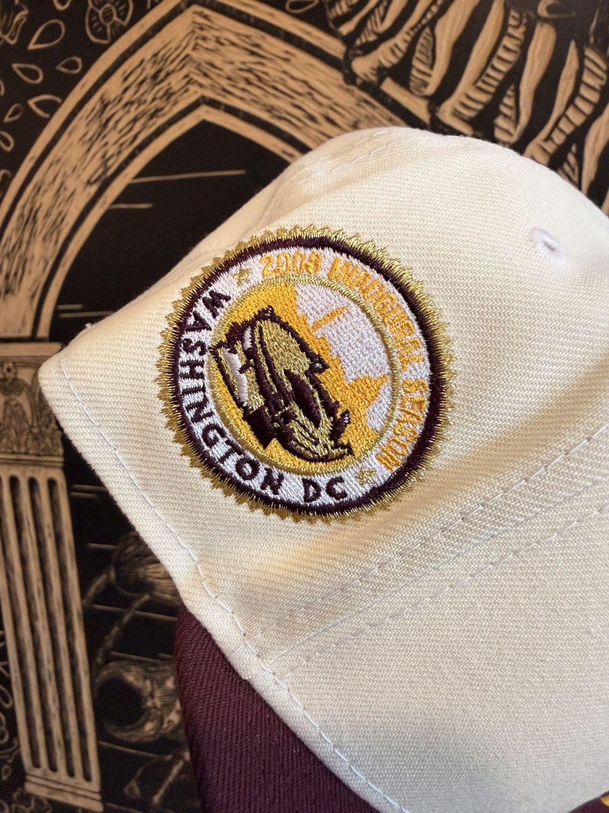 New Era Sz 7 Washington Nationals Panna Cotta New Era Size ONE SIZE - 4 Thumbnail