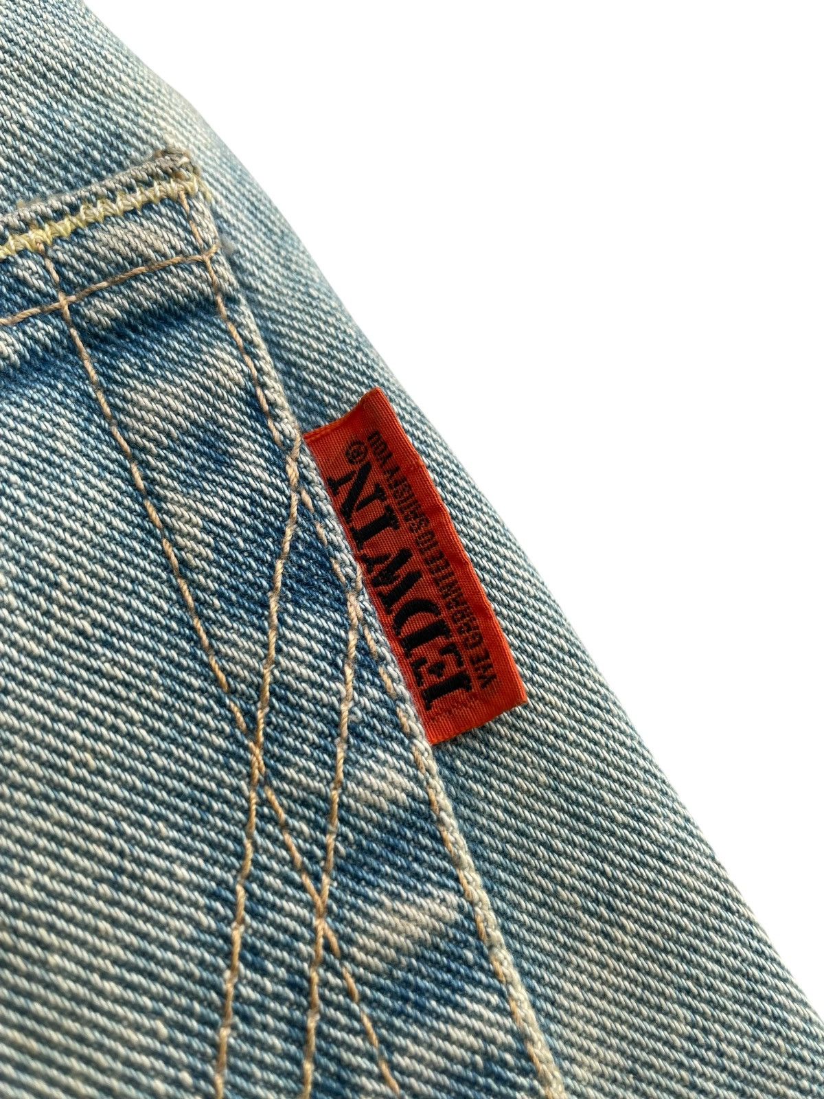 Edwin × Japanese Brand × Vintage Vintage Edwin 1502 Faded Denim Size US 30 / EU 46 - 13 Thumbnail