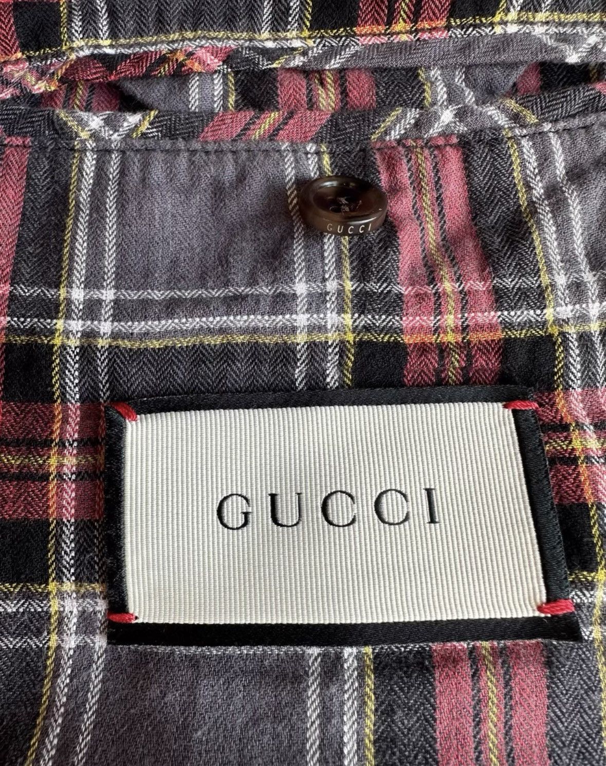Gucci Gucci Gucci Denim Jacket with Logo Patch -2506 Size US S / EU 44-46 / 1 - 5 Thumbnail
