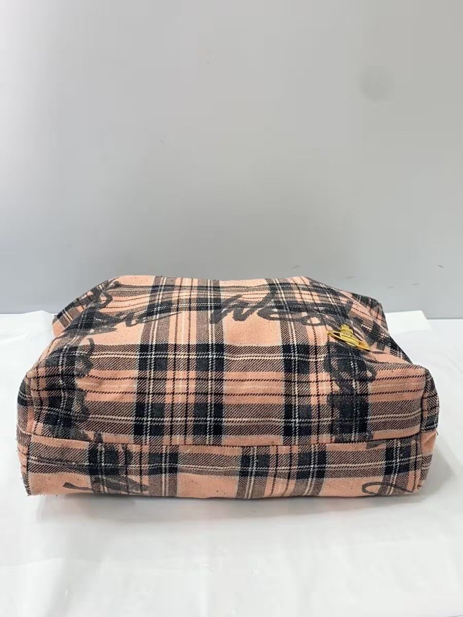 Vivienne Westwood Plaid Tote Bag Size ONE SIZE - 4 Thumbnail