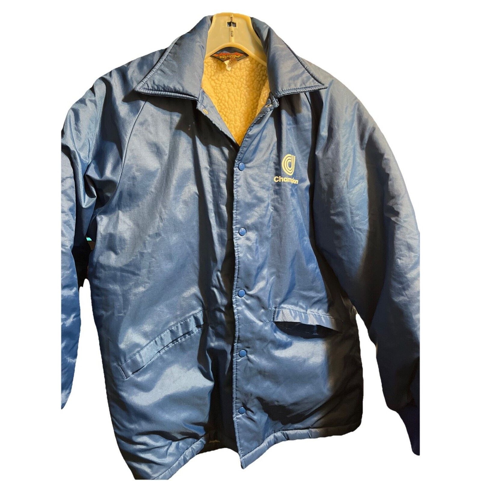 Dunbrooke VTG Dunbrooke Jacket Mens 0-M-42 Blue Champion Sherpa Button Size US M / EU 48-50 / 2 - 1 Thumbnail