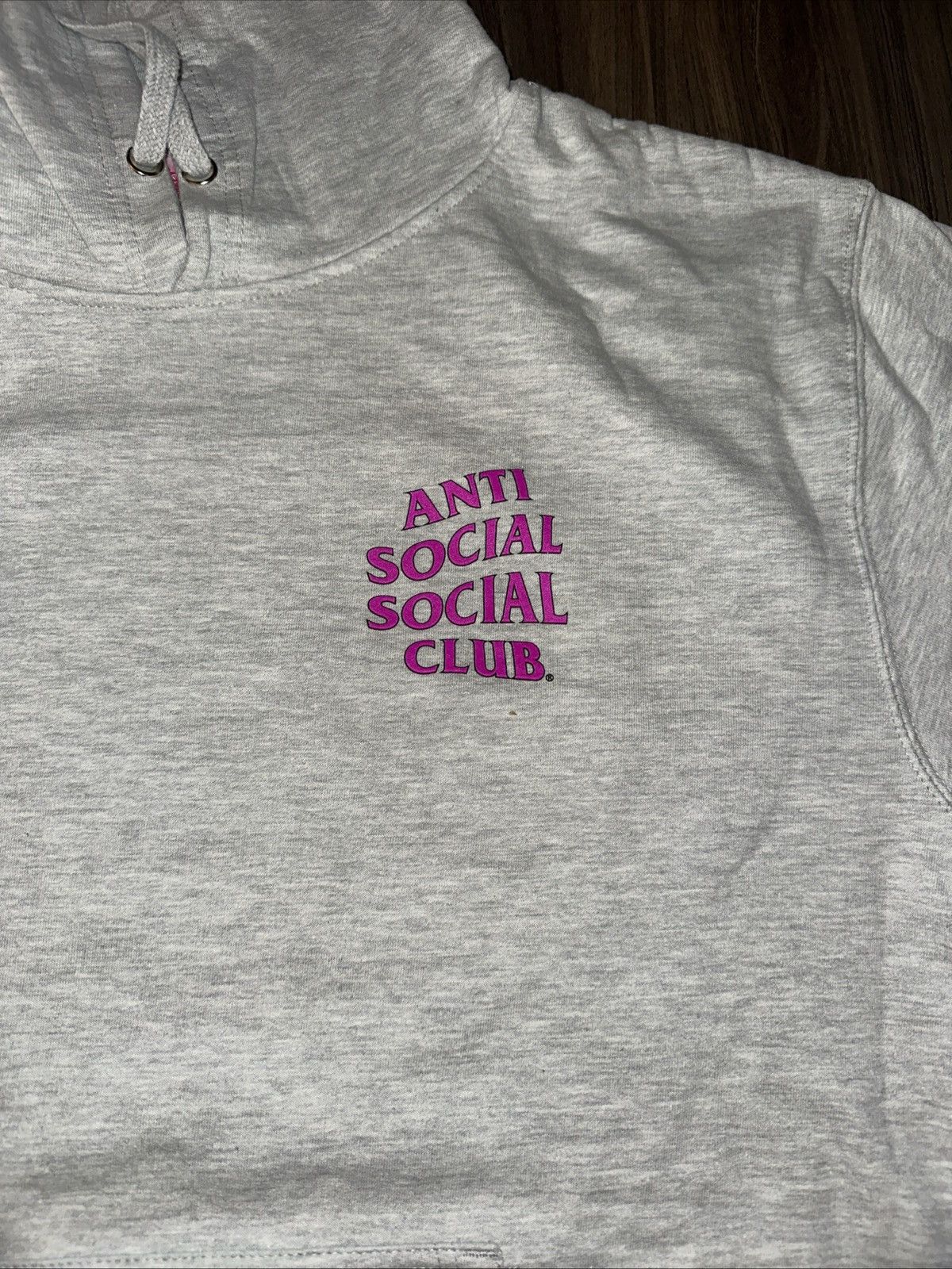 Anti Social Social Club “ASSC Berlin Full Zip Hoodie Grey/Pink Size L Size US L / EU 52-54 / 3 - 2 Thumbnail