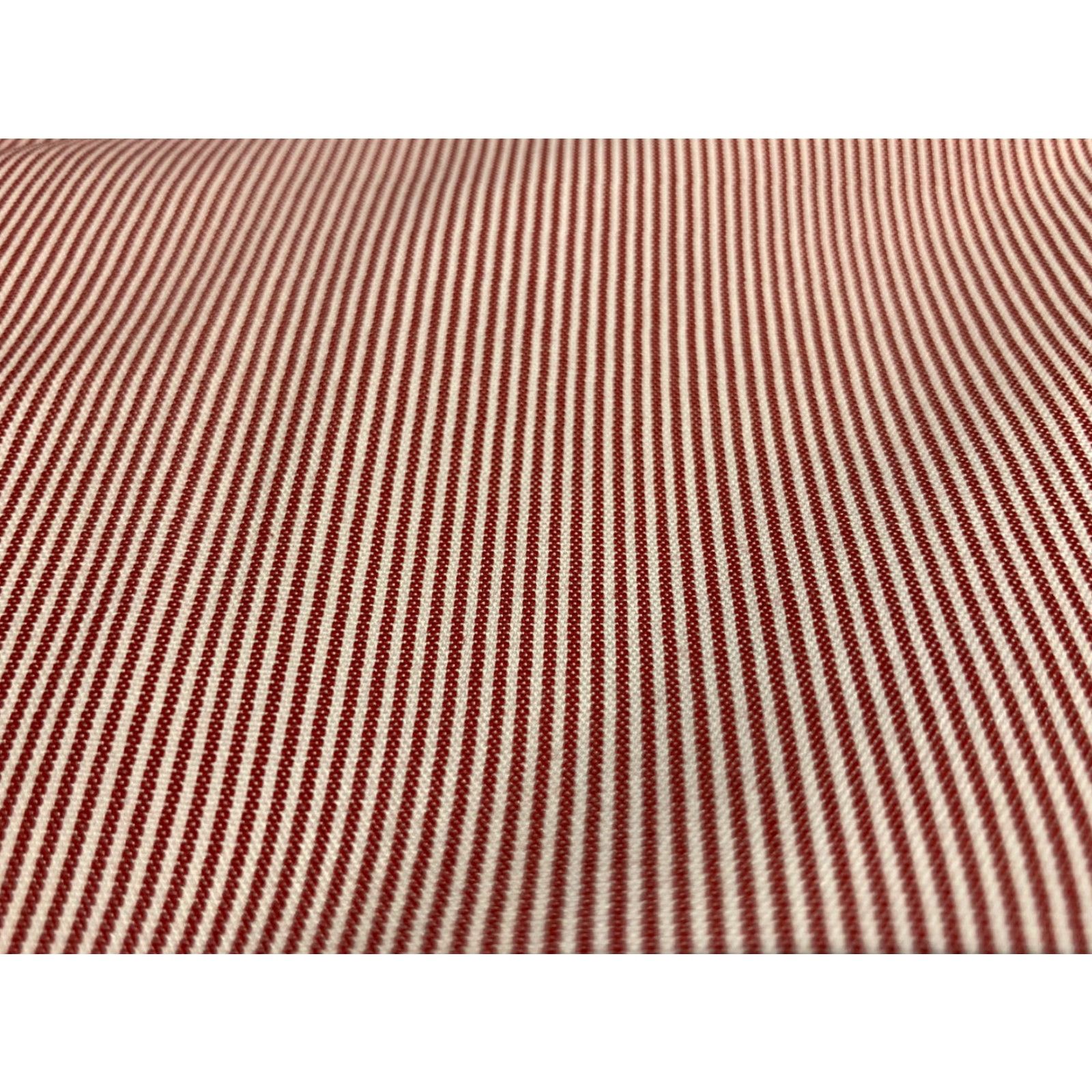 Brooks Brothers VINTAGE Brooks Brothers Dress Shirt Men Slim Fit 17-34 Red Striped Business Shirt Size 46R - 6 Thumbnail