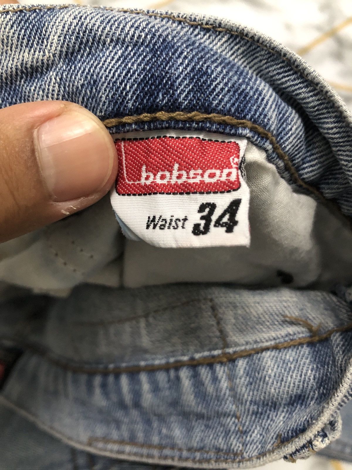 Japanese Brand × Vintage Vintage Bobson Loose Denim Pants Size US 33 - 7 Thumbnail
