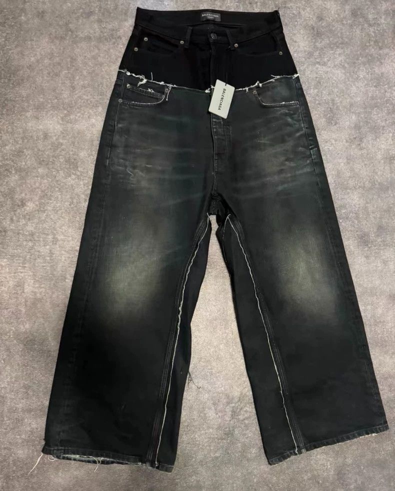 Balenciaga Balenciaga size XS Double Waist Panel Aged Destroyed
