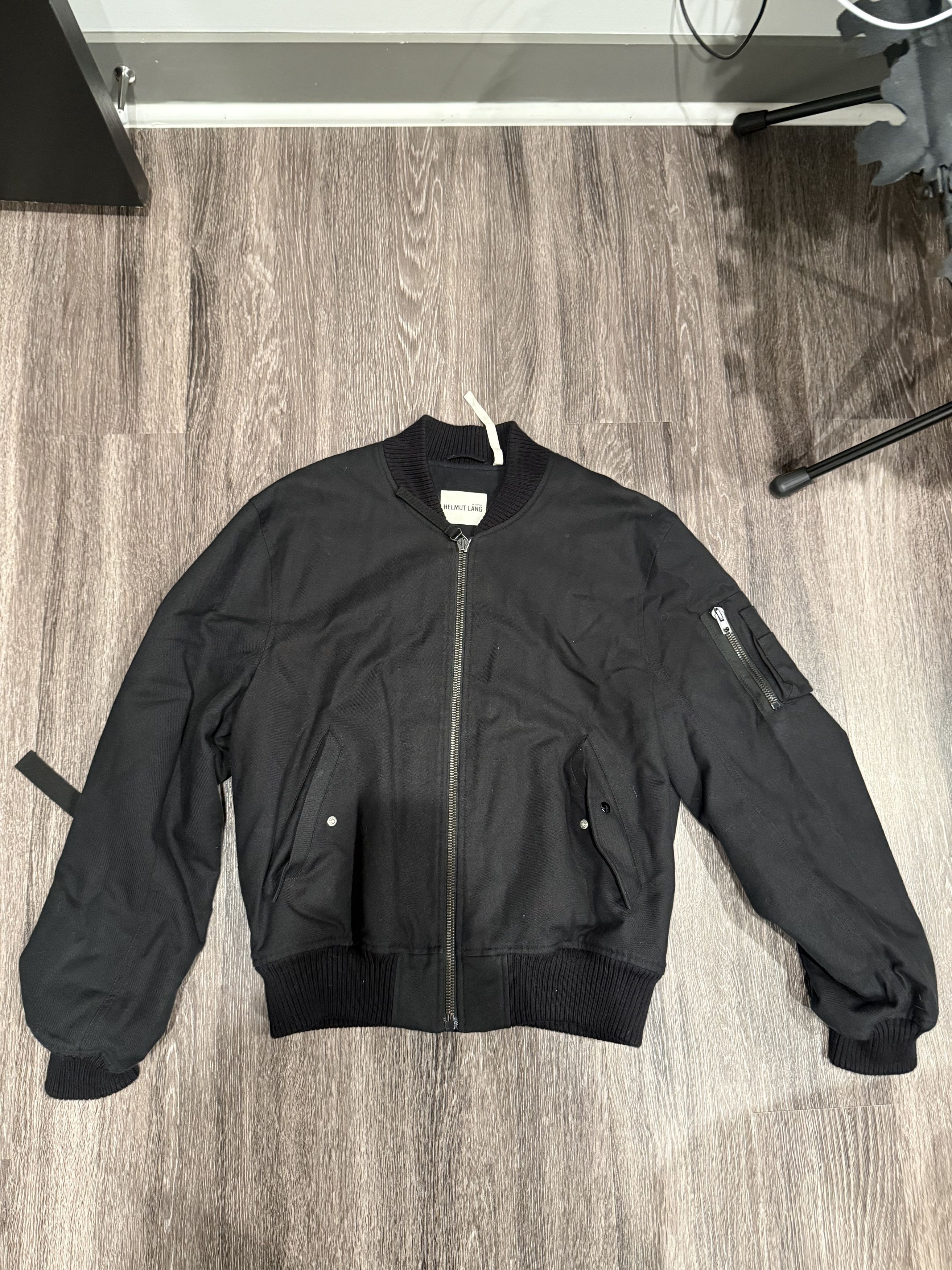 Helmut Lang Bondage Bomber | Grailed