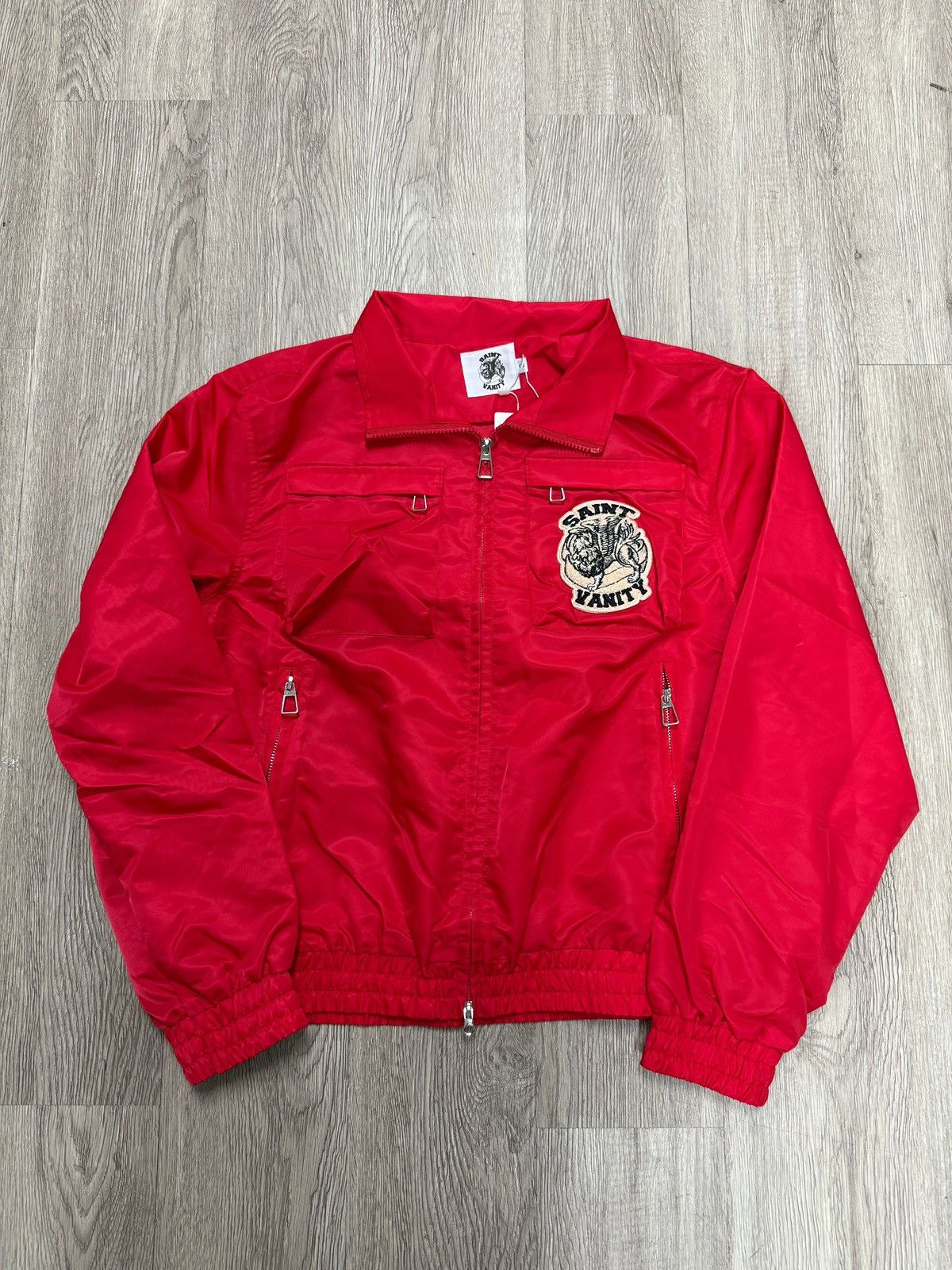 Saint Vanity Saint vanity nylon cargo red set Shorts + jacket Size US XL / EU 56 / 4 - 2 Thumbnail
