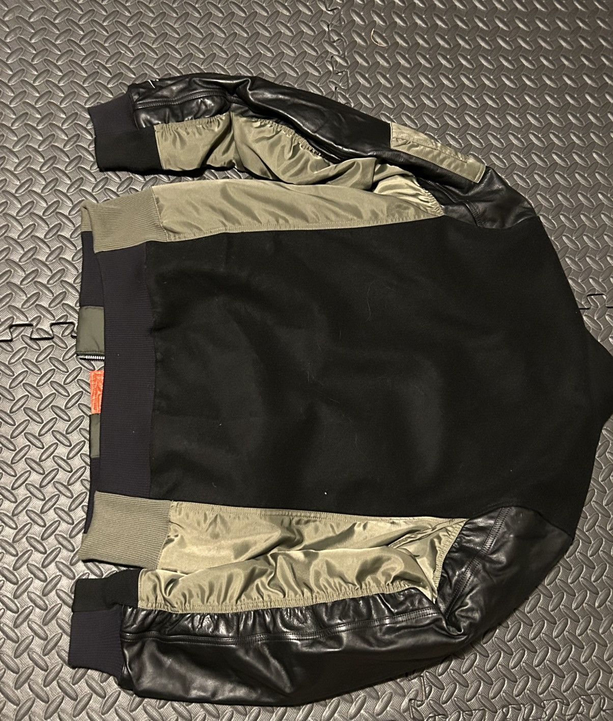 Nike Nike Leather/wool Bomber Destroyer Jacket Redefined 08/08/10 Size US M / EU 48-50 / 2 - 2 Thumbnail