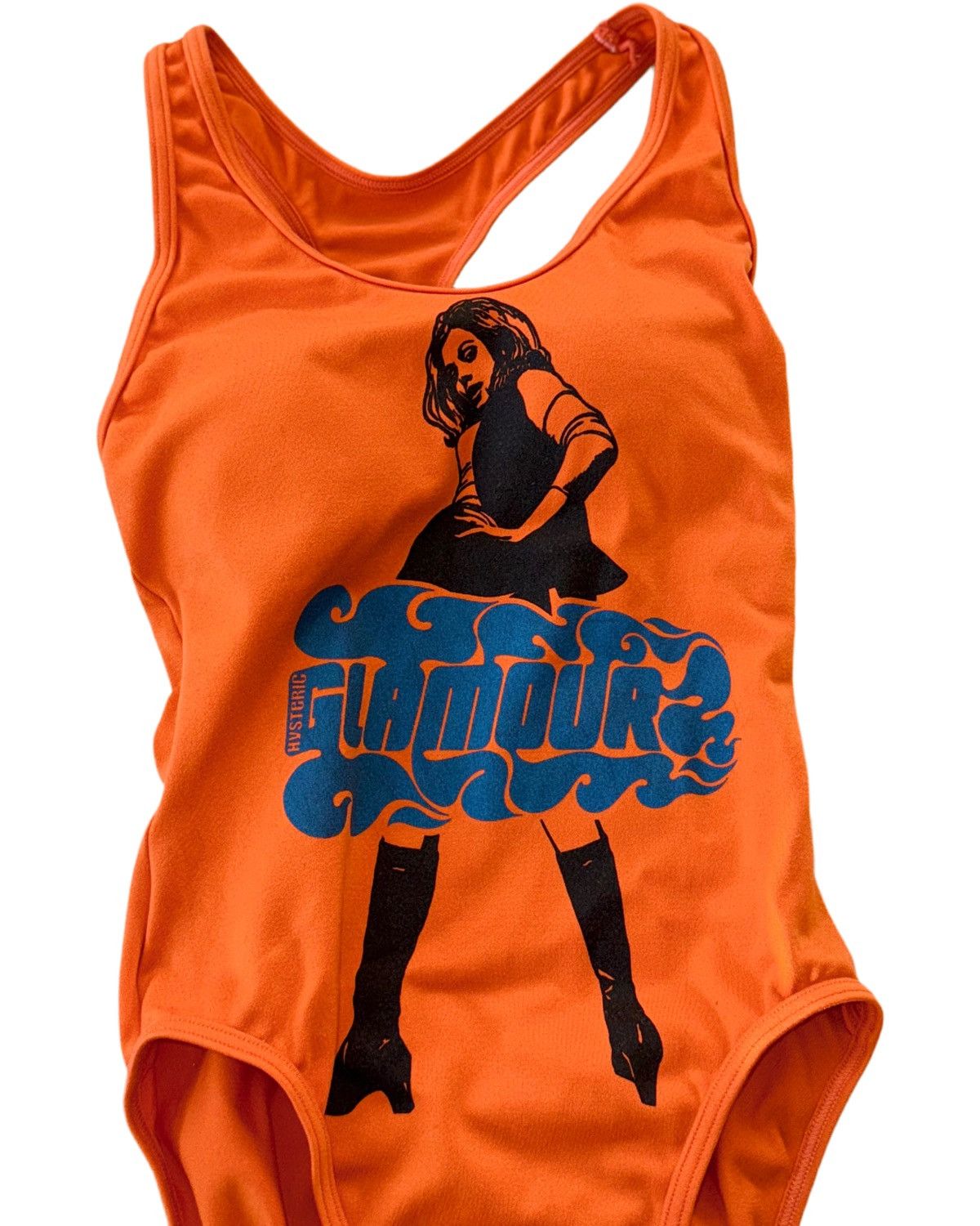 Hysteric Glamour Vintage Hysteric Glamour Orange Graphic One-Piece Swimsuit Size XS / US 0-2 / IT 36-38 - 1 Thumbnail