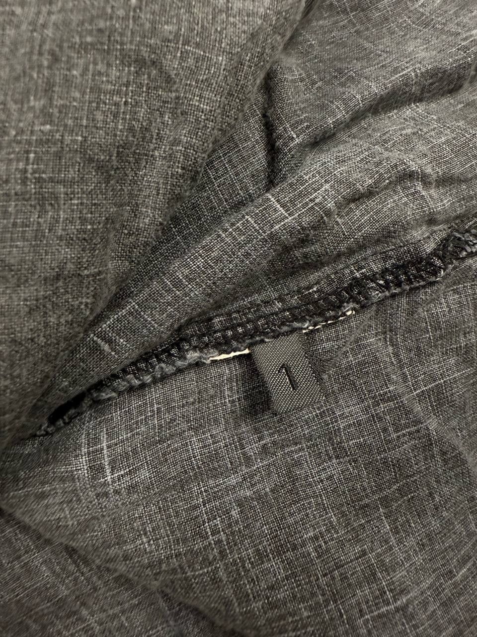 OSKA Oska Gray Linen Dress Patch Pockets Size XS / US 0-2 / IT 36-38 - 4 Thumbnail