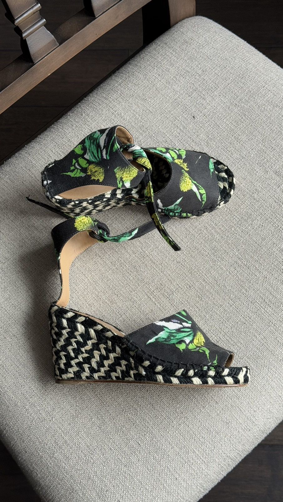 Proenza Schouler Proenza Schouler Peep Toe Wedge Heels Size 35 Size US 5 / IT 35 - 3 Thumbnail