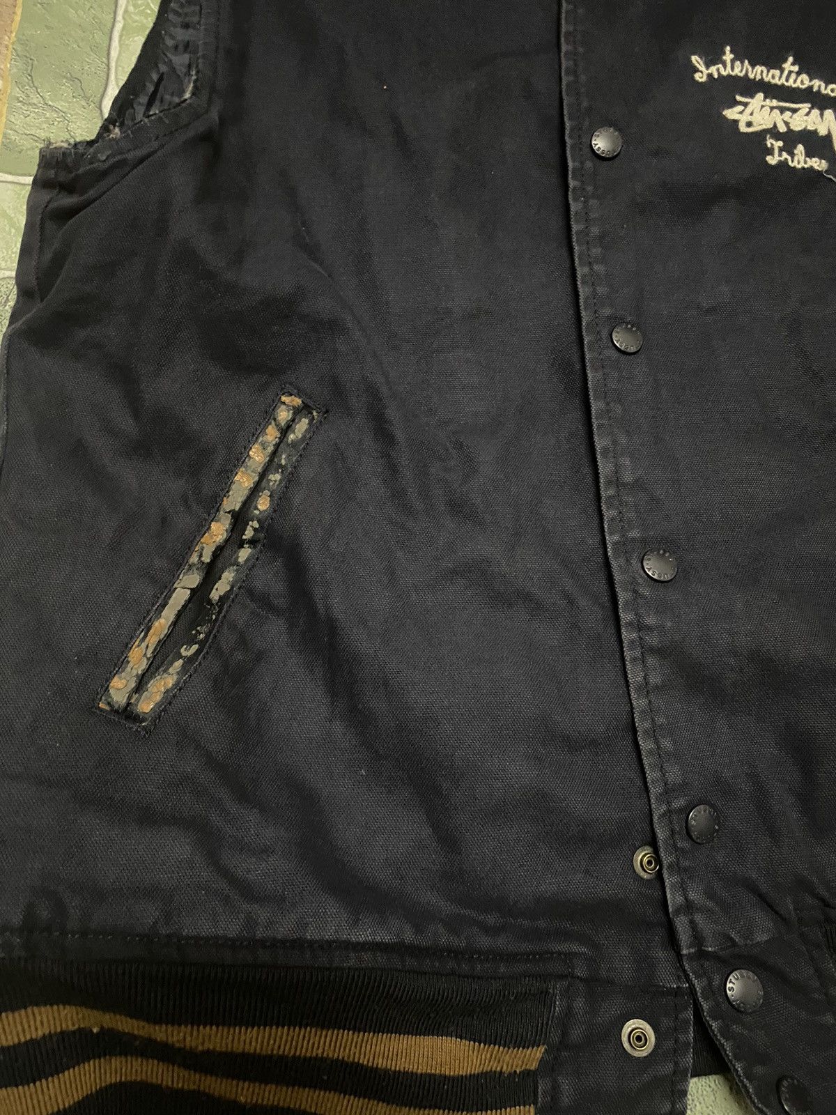 トップス stussy logo-embroidered vest トップス stussy logo-embroidered vest Stussy Logo