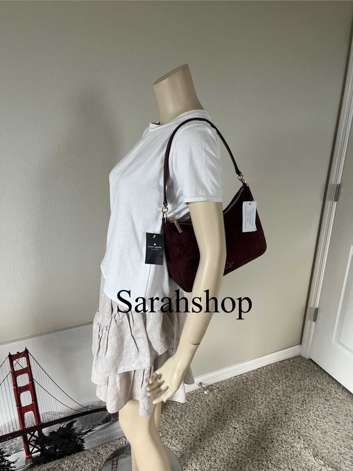 Kate Spade Kate Spade Margot Floral Medium Shoulder Bag Size ONE SIZE - 7 Thumbnail